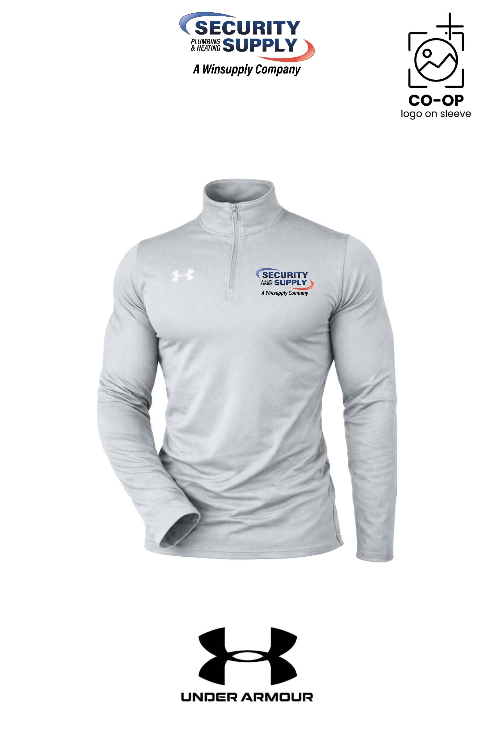 Under Armour Mens Team Tech™ Quarter-Zip Pullover - SPHS Watertown