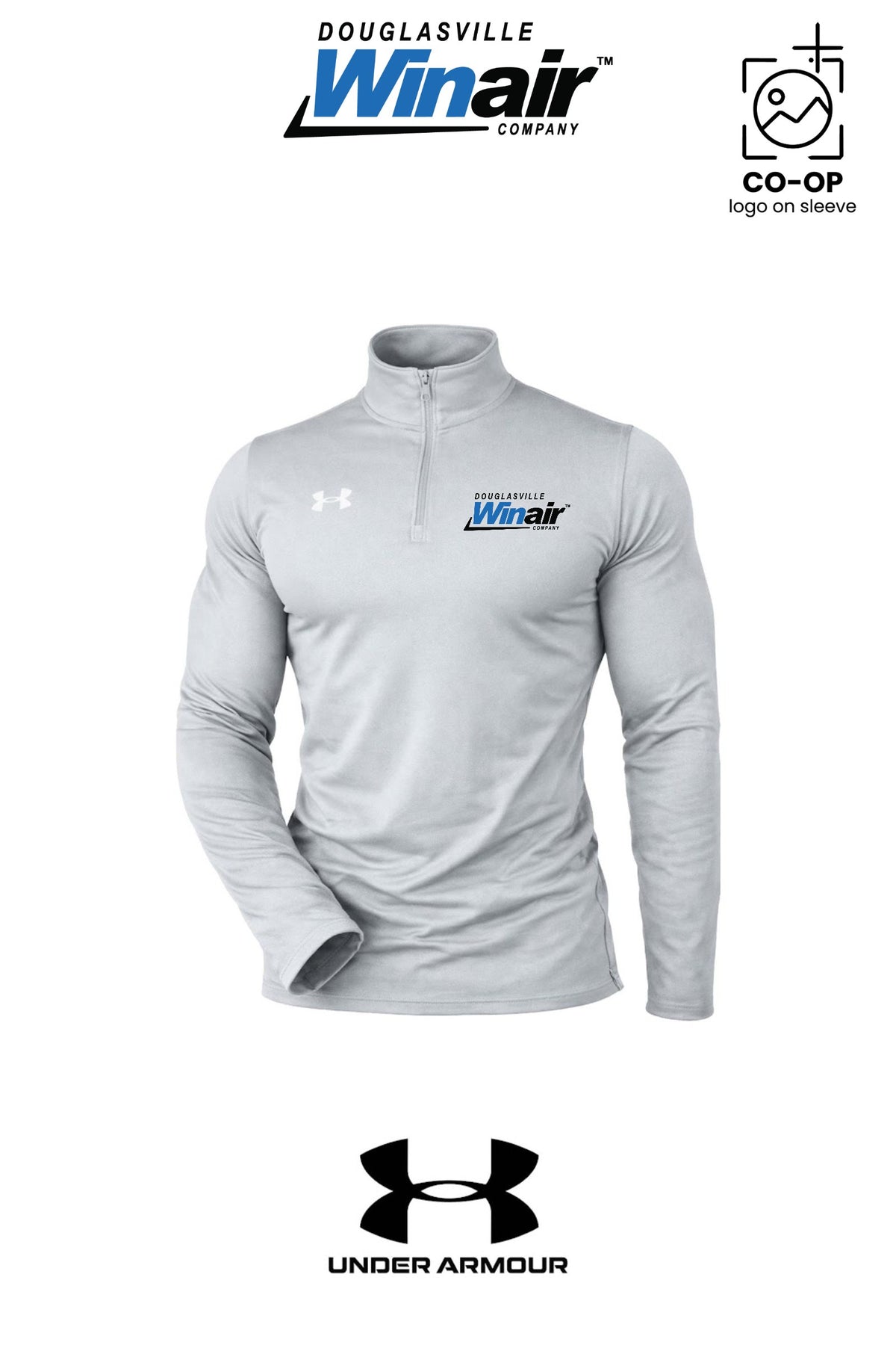 Under Armour Mens Team Tech™ Quarter-Zip Pullover - Douglasville Winair