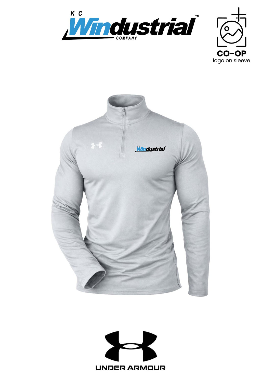 Under Armour Mens Team Tech™ Quarter-Zip Pullover - KC Windustrial