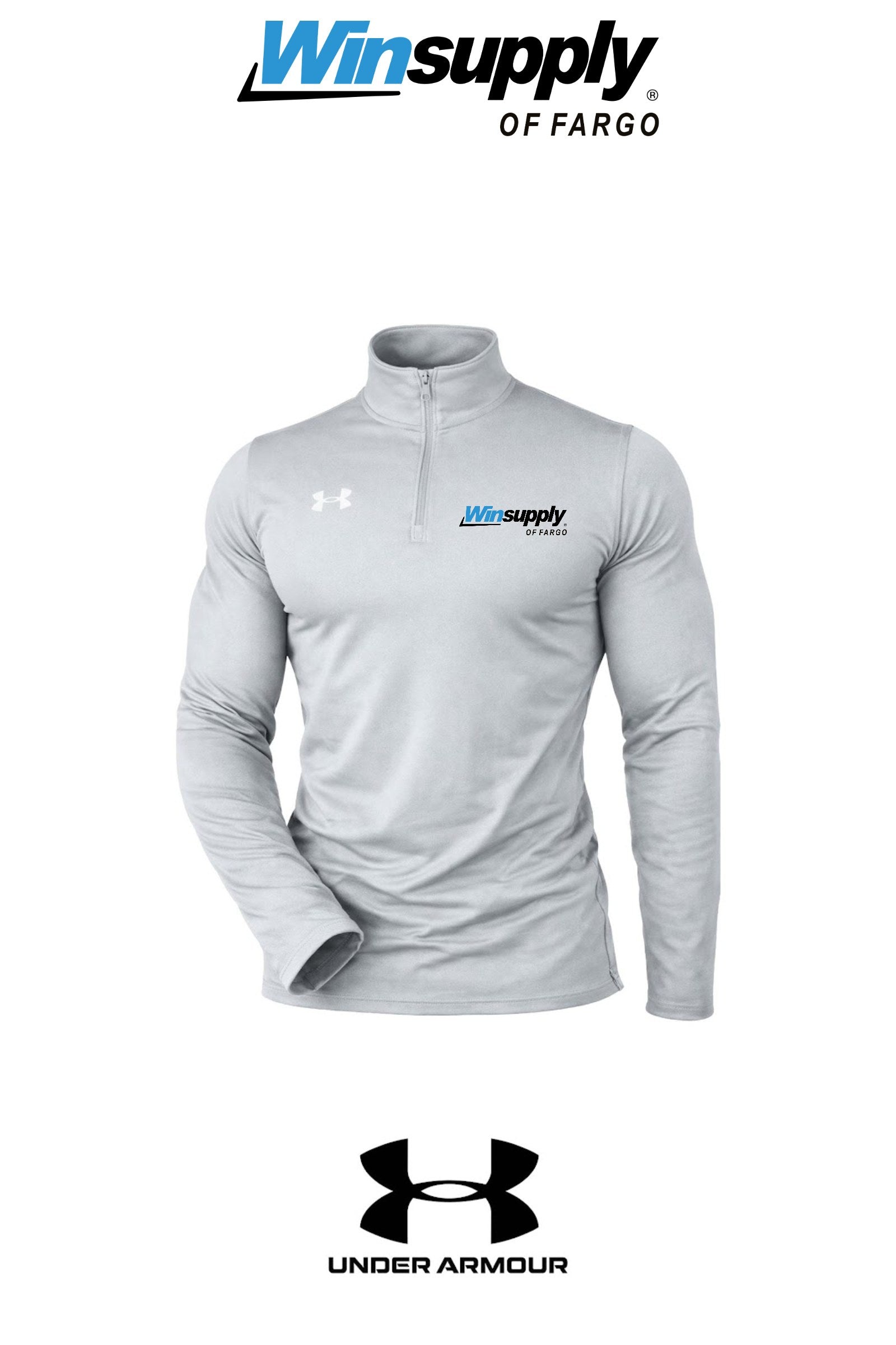 Under Armour Mens Team Tech™ Quarter-Zip Pullover - Winsupply of Fargo