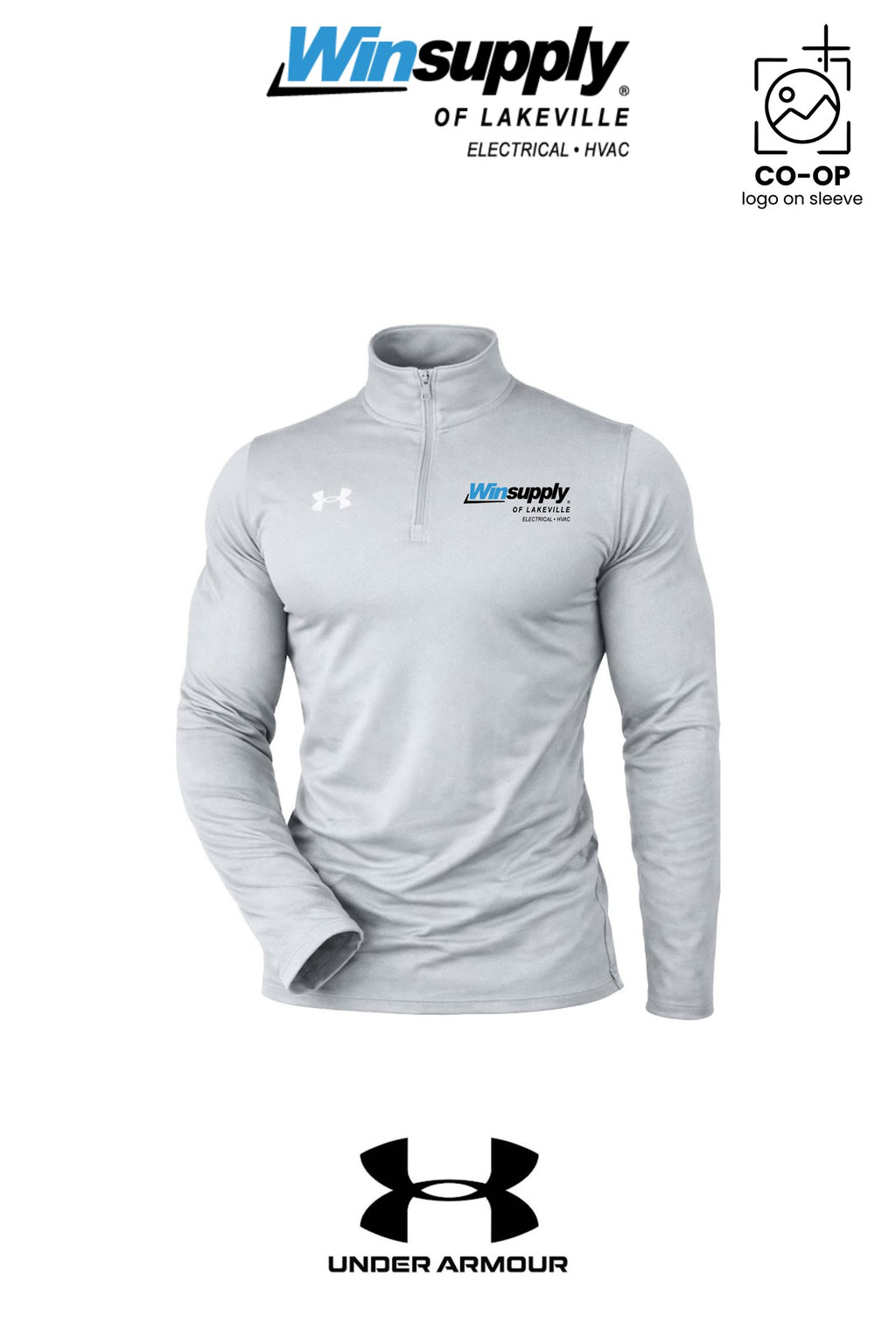 Under Armour Mens Team Tech™ Quarter-Zip Pullover - Winsupply of Lakeville