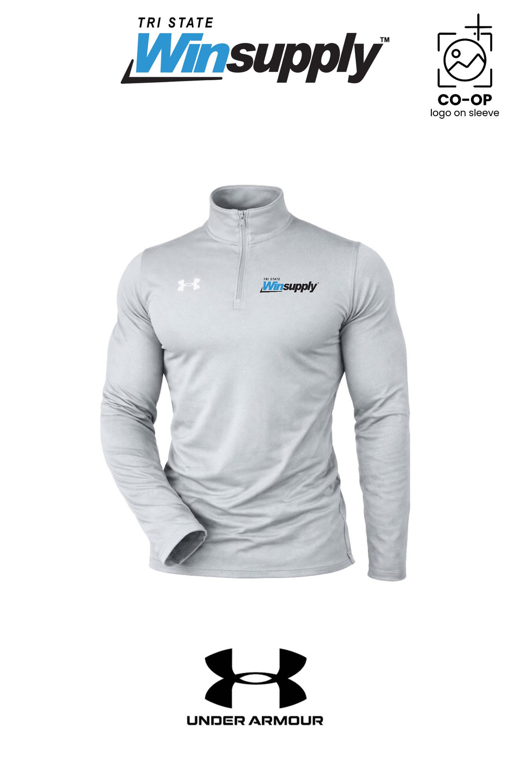 Under Armour Mens Team Tech™ Quarter-Zip Pullover - Tri-State Winsupply