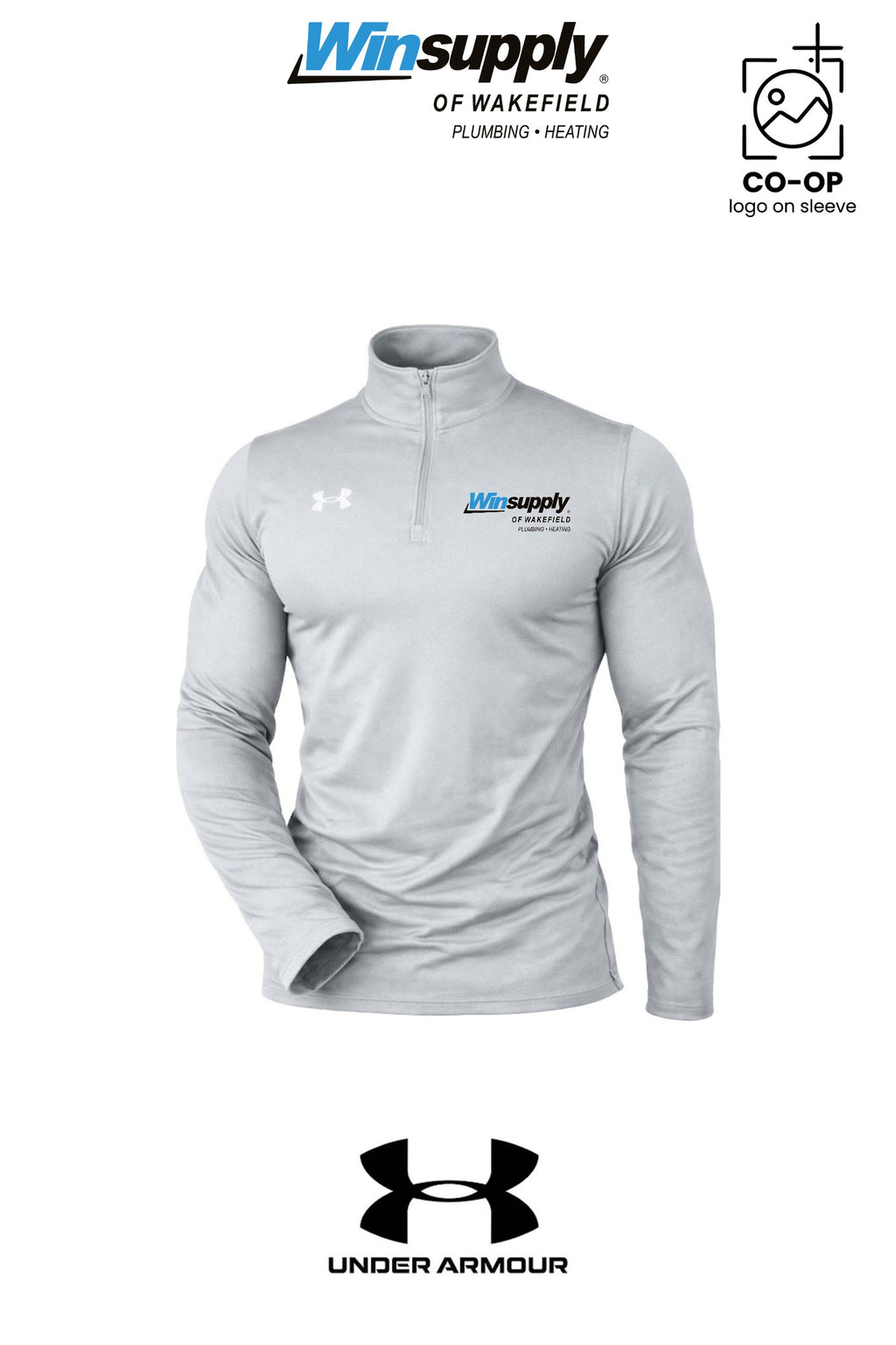 Under Armour Mens Team Tech™ Quarter-Zip Pullover - Winsupply of Wakefield
