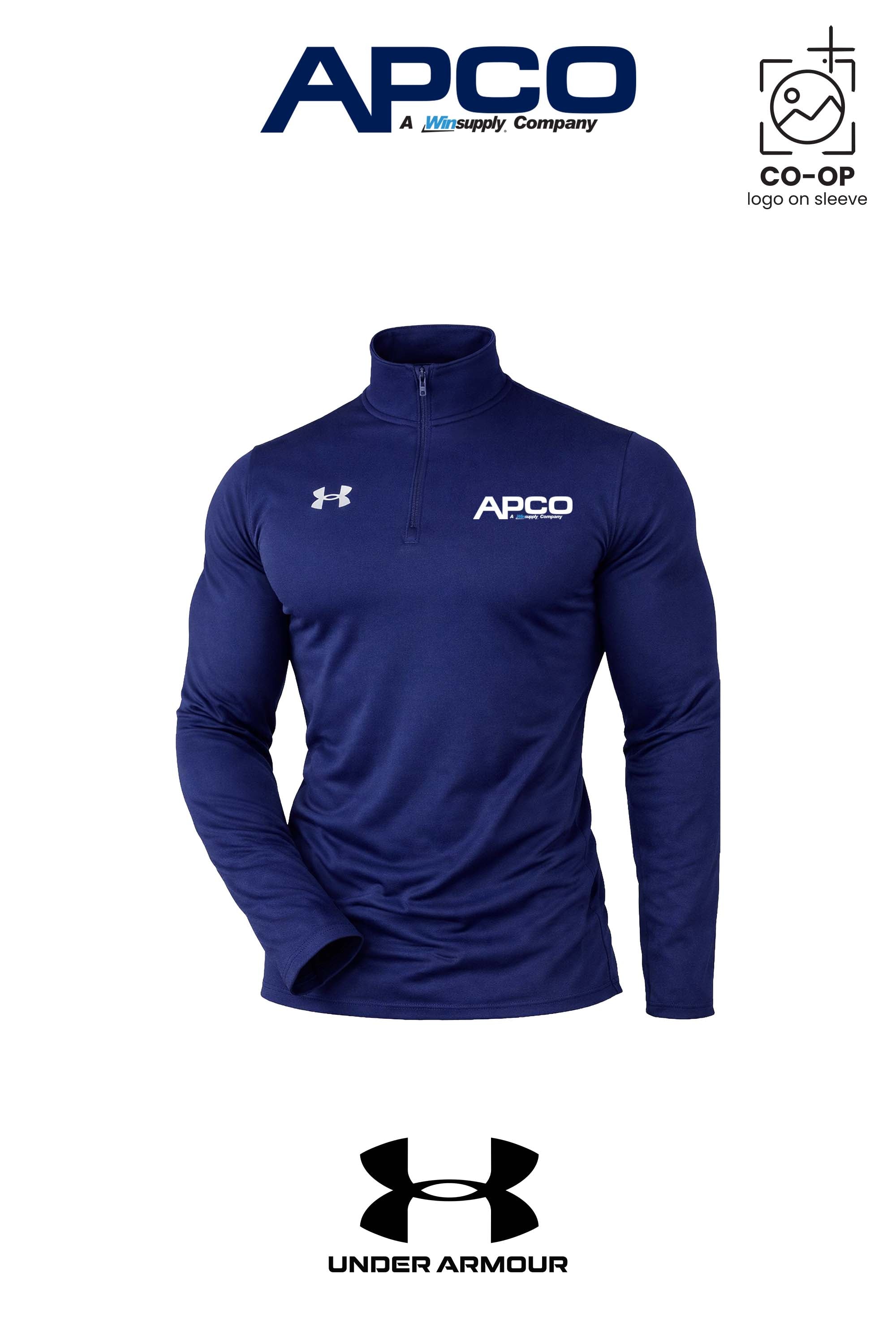 Under Armour Mens Team Tech™ Quarter-Zip Pullover - APCO Supply - Indianapolis