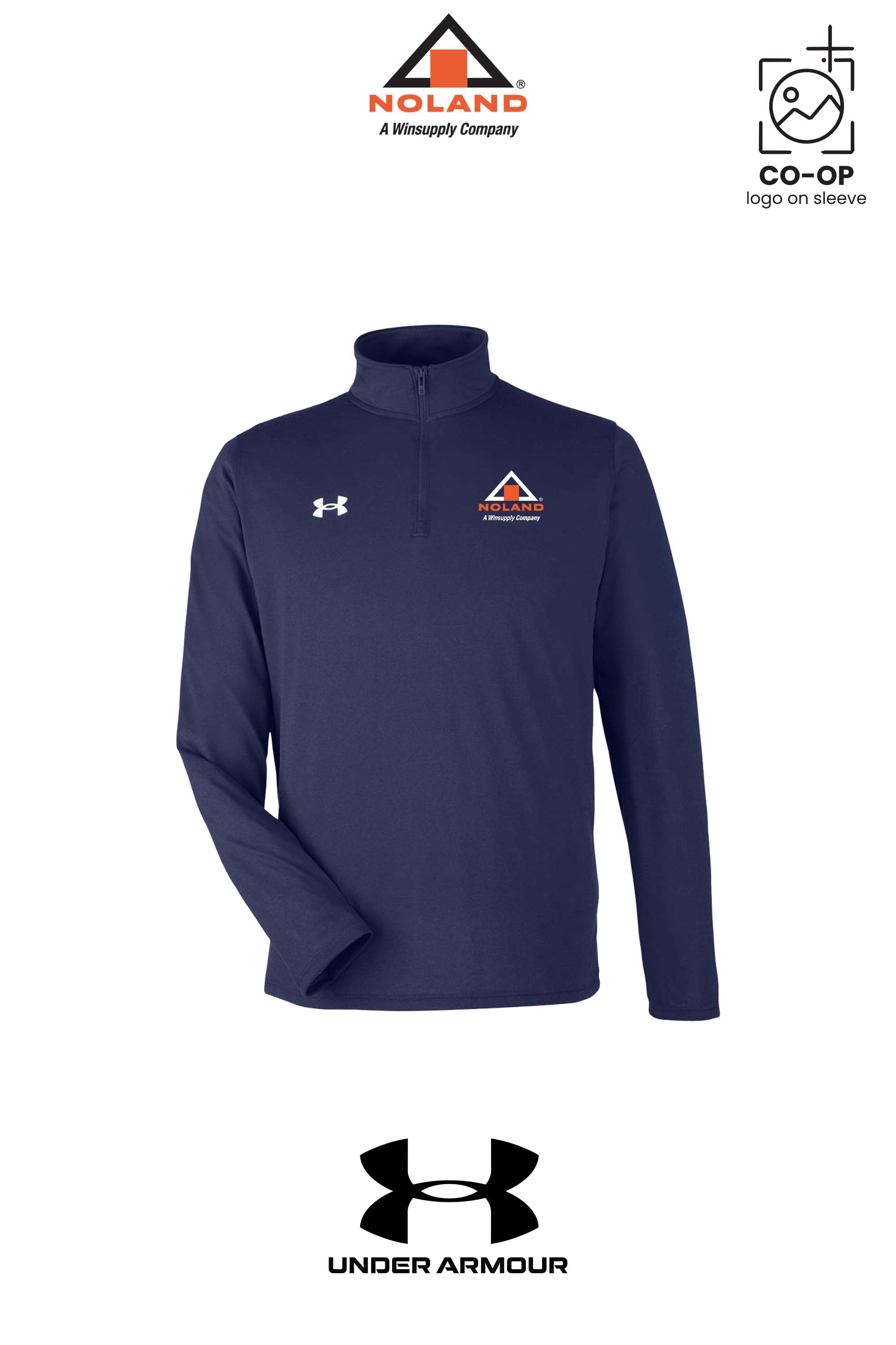 Under Armour Mens Team Tech™ Quarter-Zip Pullover - Noland of Augusta GA