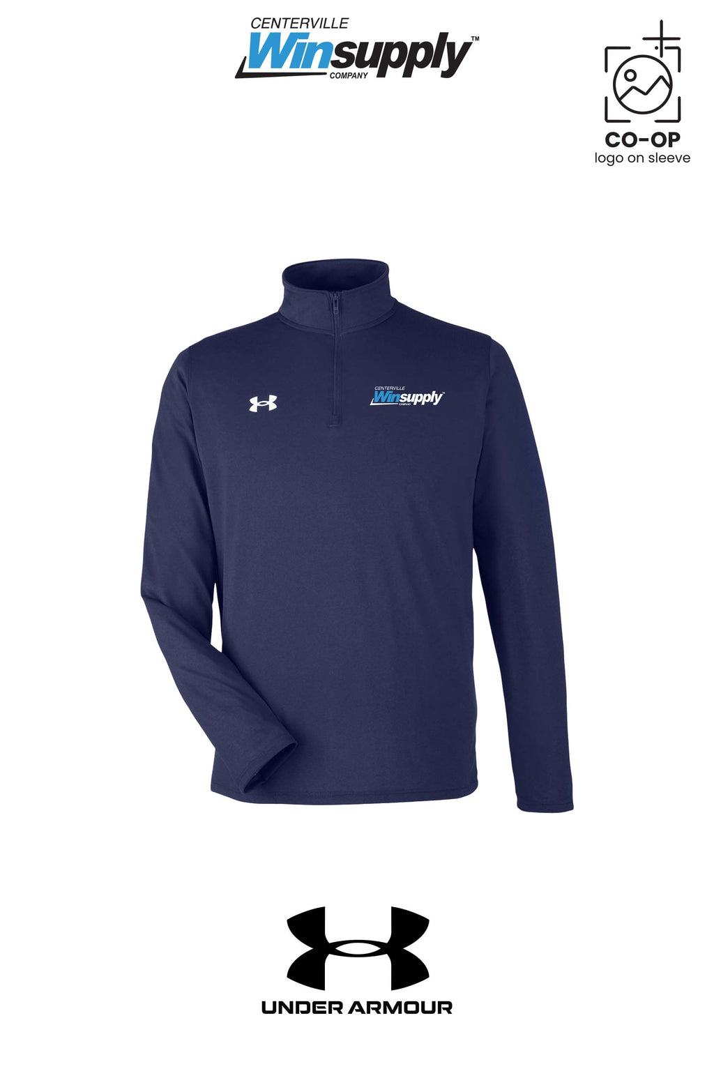 Under Armour Mens Team Tech™ Quarter-Zip Pullover - Winsupply Centerville OH