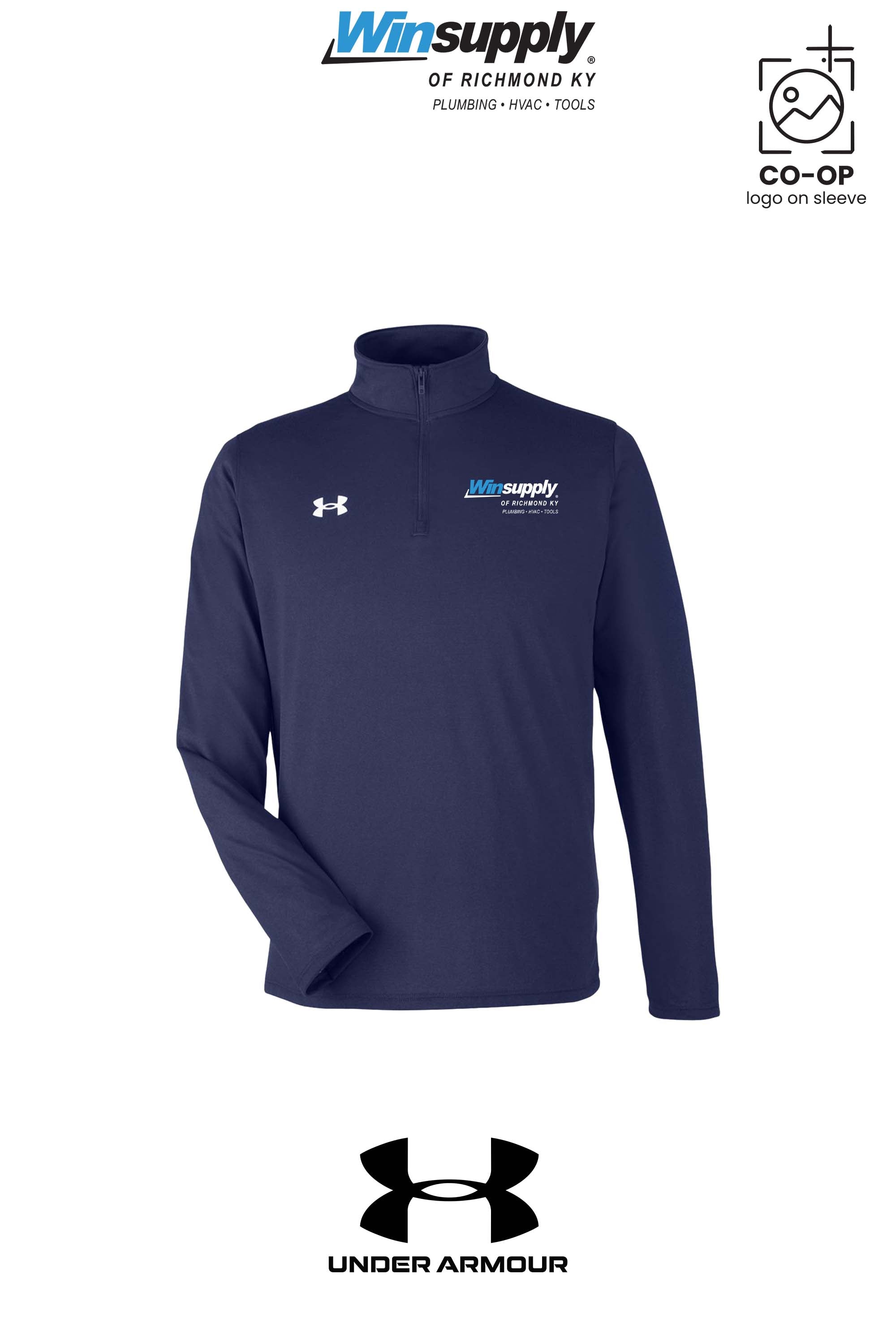 Under Armour Mens Team Tech™ Quarter-Zip Pullover - Winsupply of Richmond KY