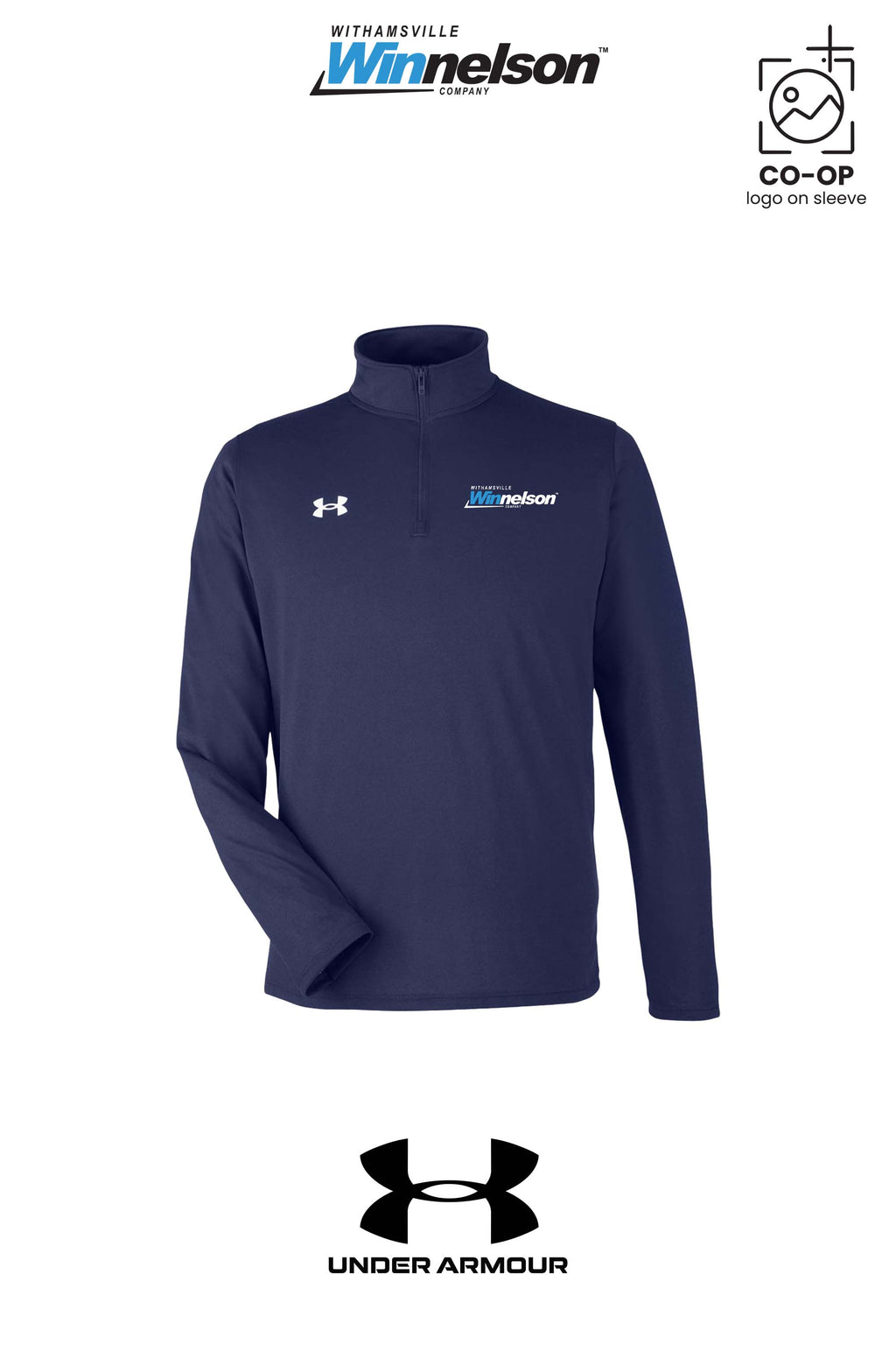Under Armour Mens Team Tech™ Quarter-Zip Pullover - Withamsville Winnelson