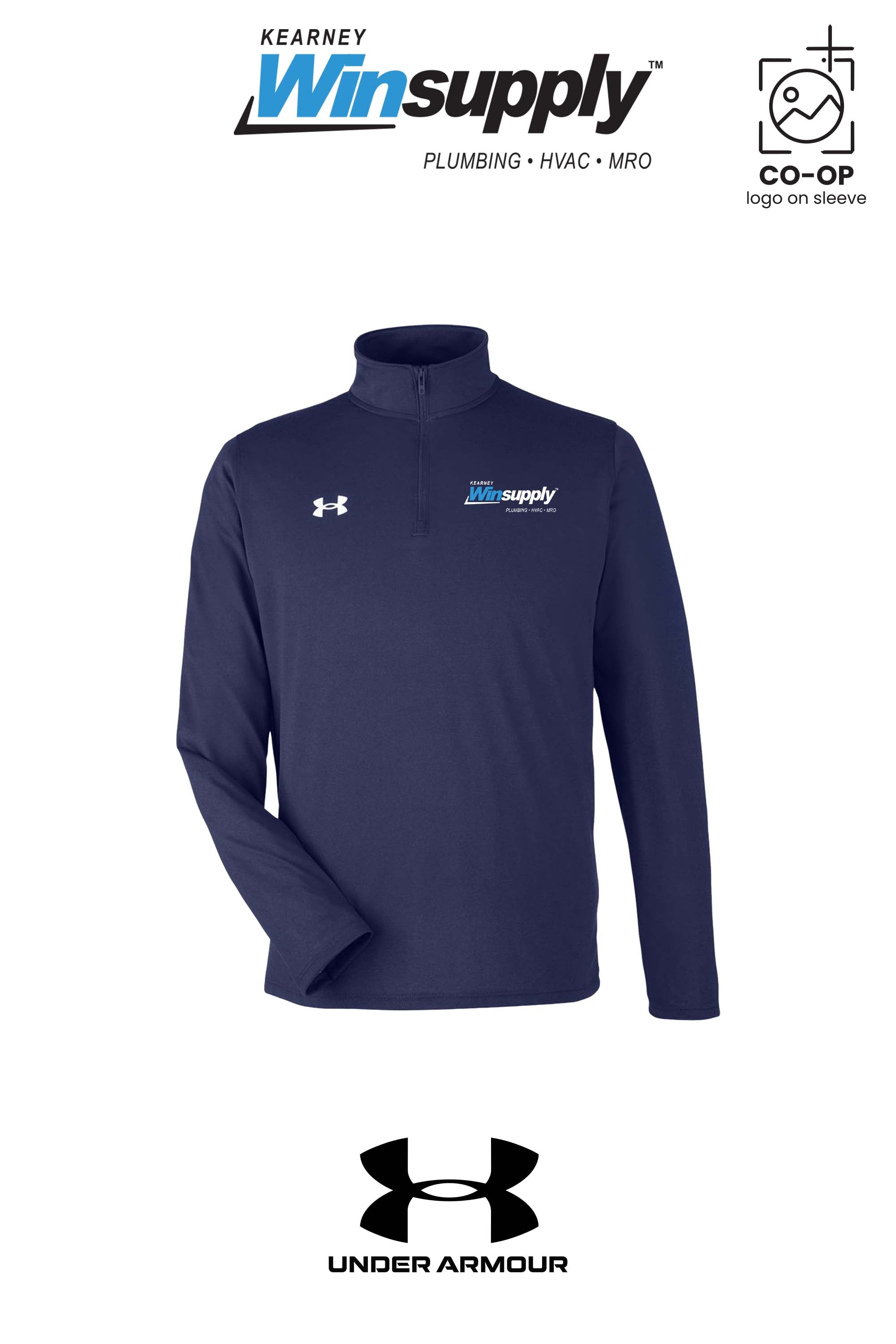 Under Armour Mens Team Tech™ Quarter-Zip Pullover - Kearney Winsupply