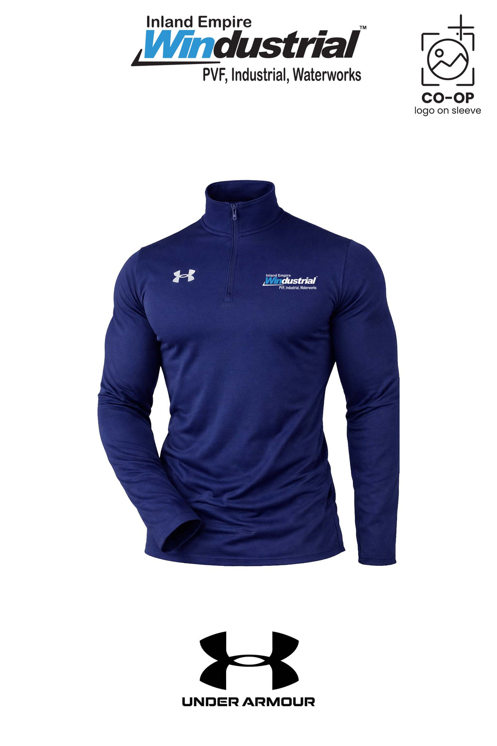 Under Armour Mens Team Tech™ Quarter-Zip Pullover - Inland Empire Windustrial