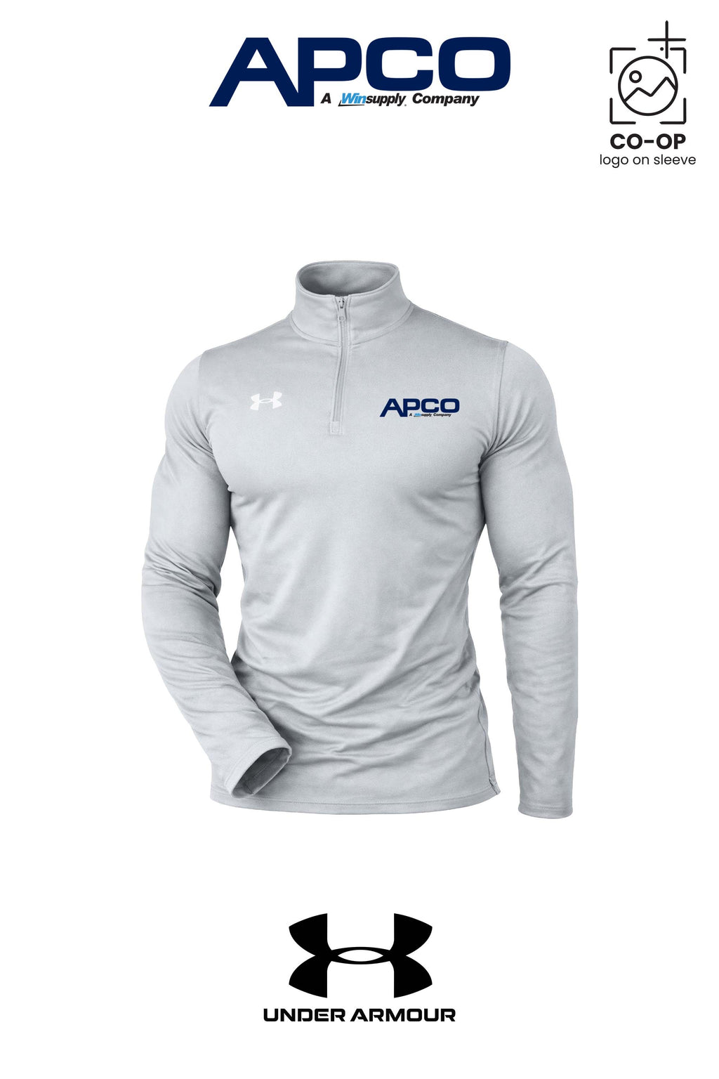 Under Armour Mens Team Tech™ Quarter-Zip Pullover - APCO Supply - Indianapolis