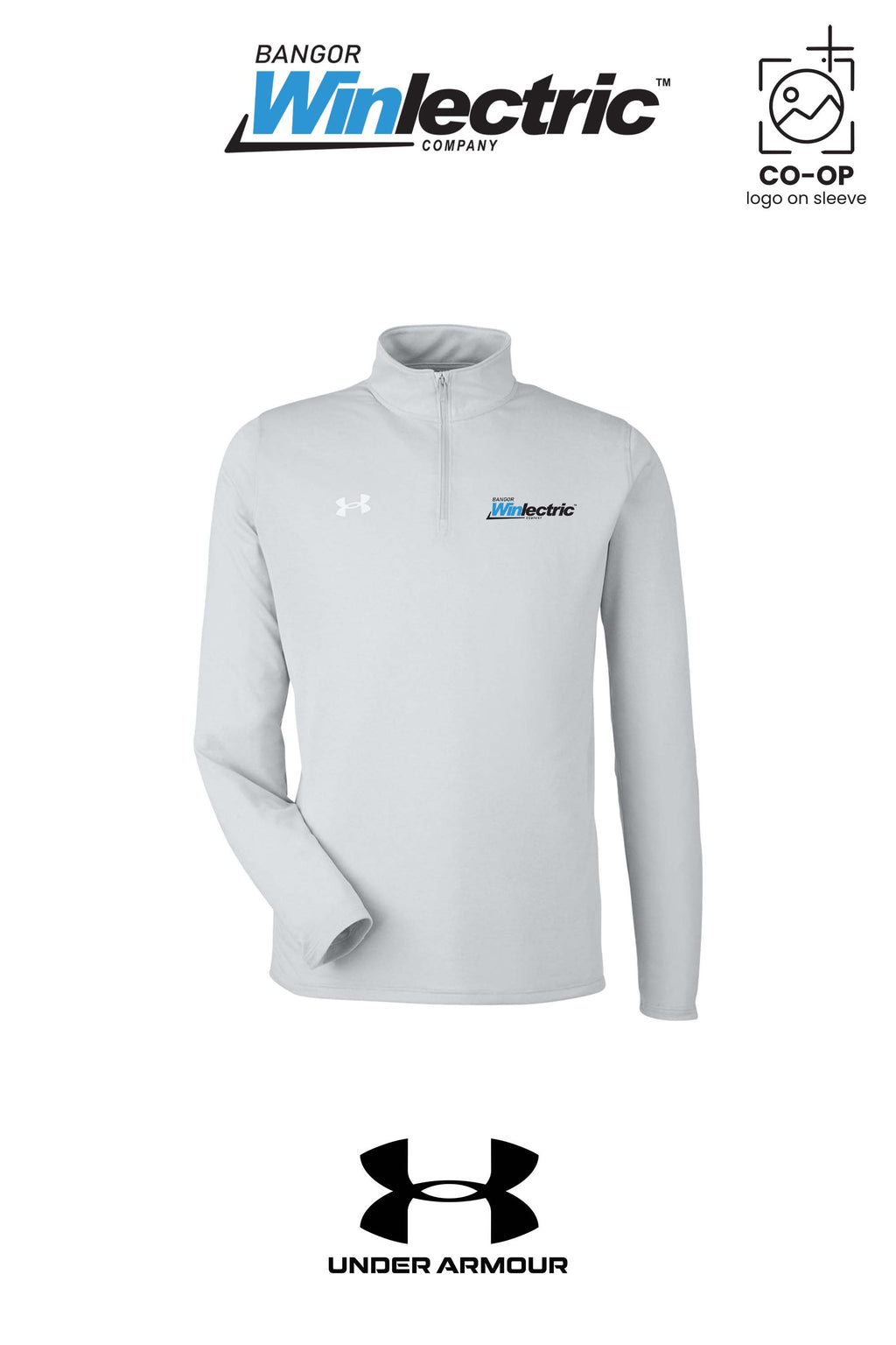 Under Armour Mens Team Tech™ Quarter-Zip Pullover - Winlectric Bangor