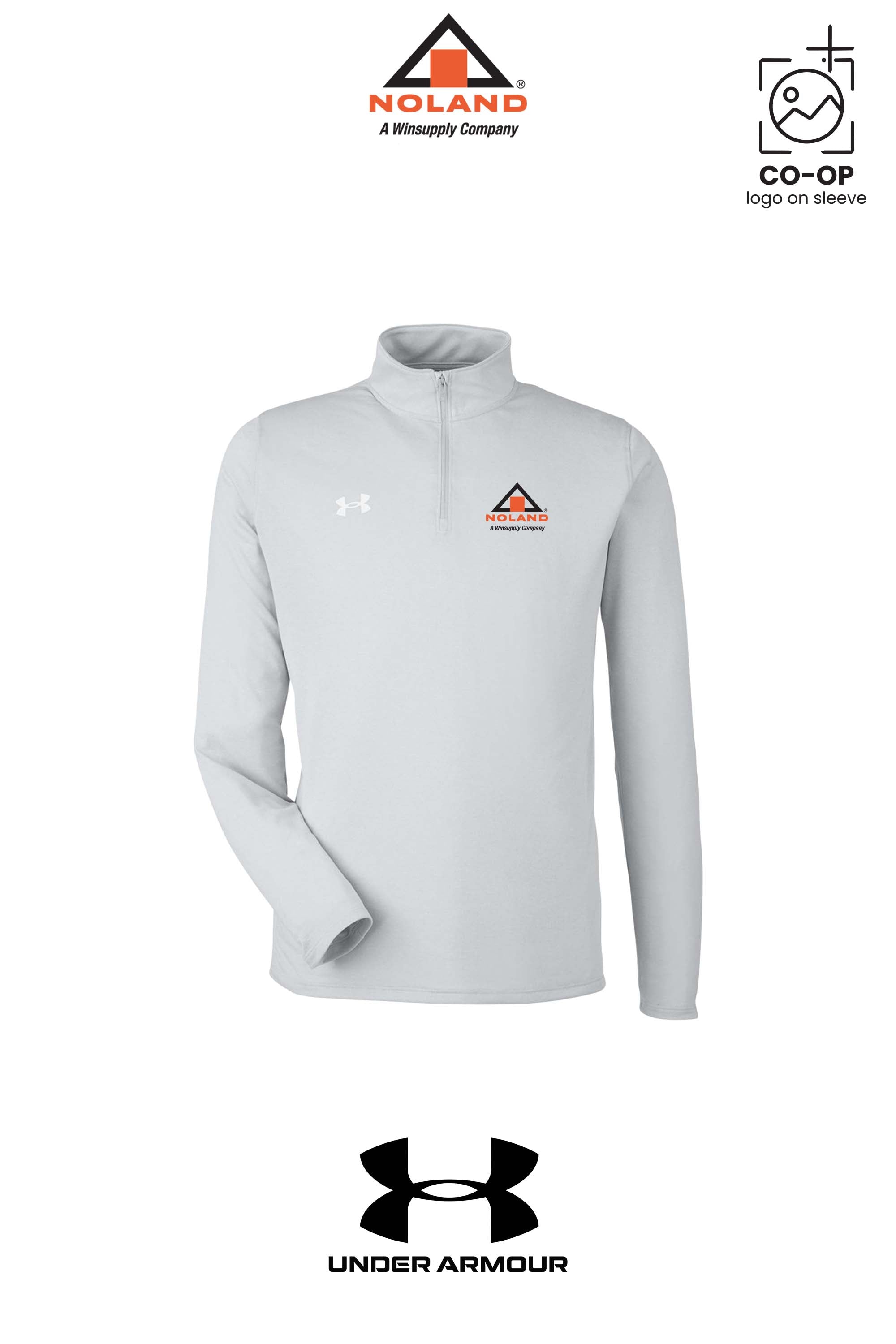 Under Armour Mens Team Tech™ Quarter-Zip Pullover - Noland of Augusta GA