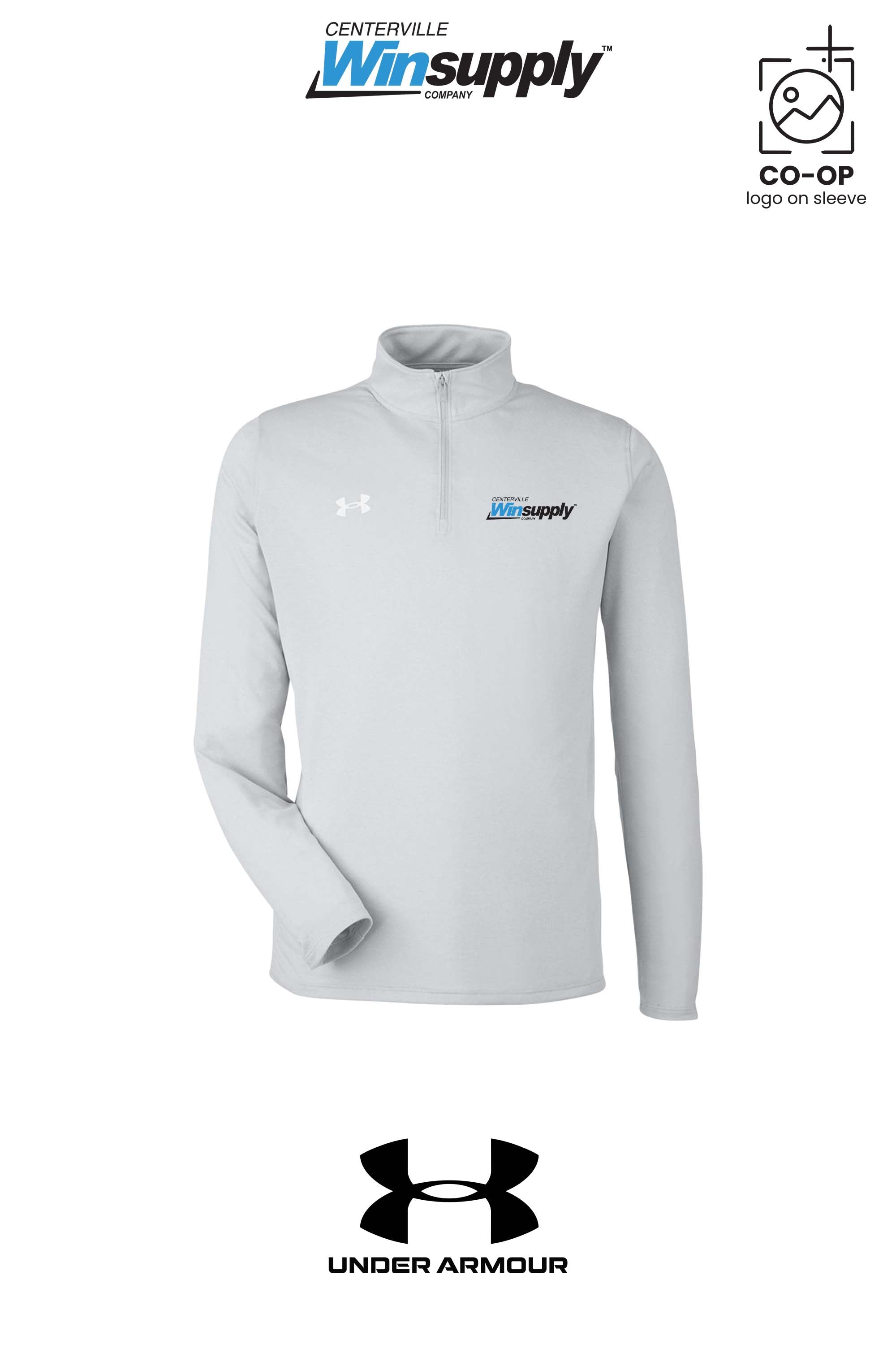 Under Armour Mens Team Tech™ Quarter-Zip Pullover - Winsupply Centerville OH