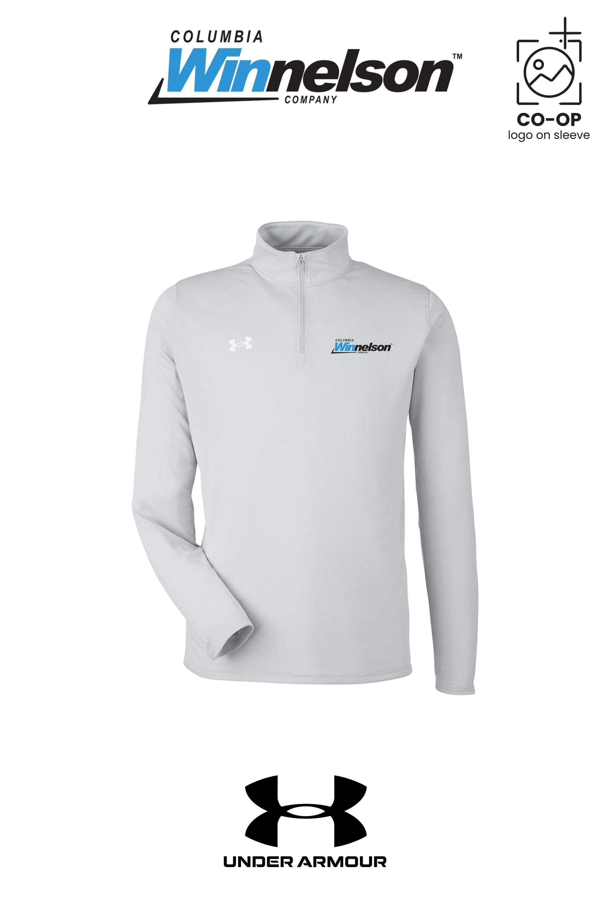 Under Armour Mens Team Tech™ Quarter-Zip Pullover - Columbia MO Winnelson