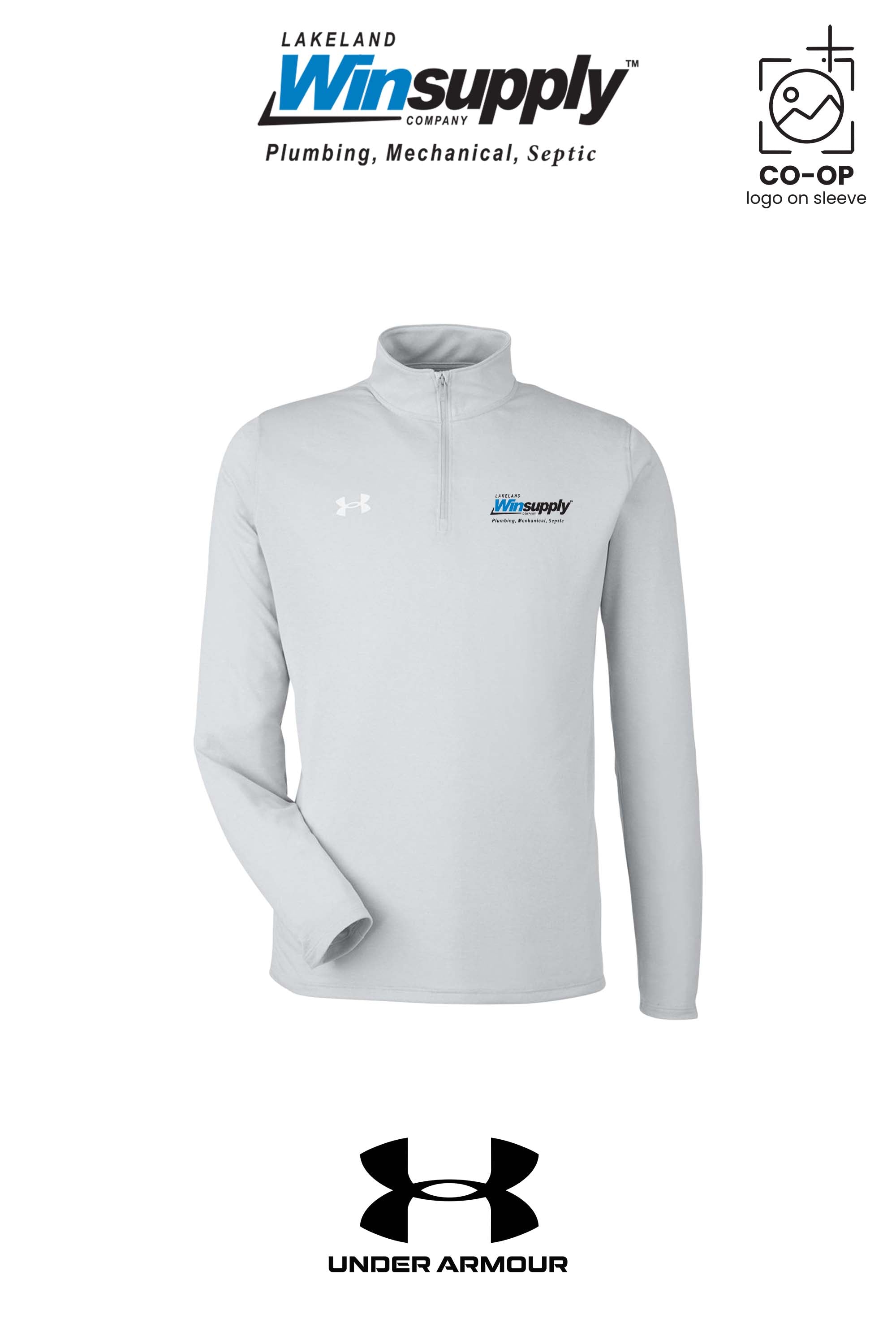 Under Armour Mens Team Tech™ Quarter-Zip Pullover - Lakeland Winsupply