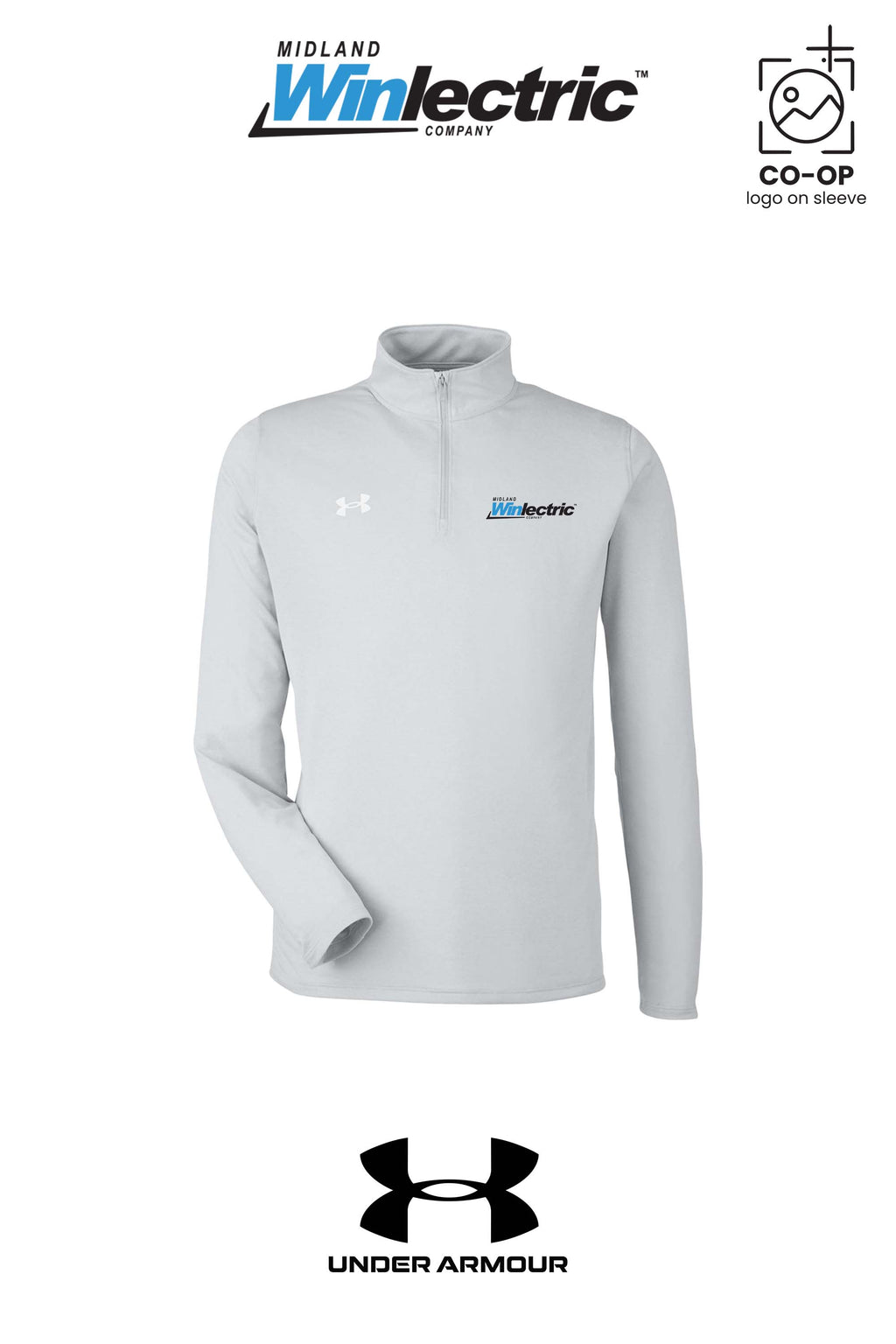 Under Armour Mens Team Tech™ Quarter-Zip Pullover - Winlectric of Midland
