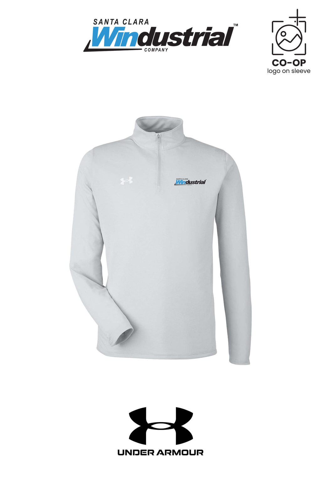 Under Armour Mens Team Tech™ Quarter-Zip Pullover - Santa Clara Windustrial
