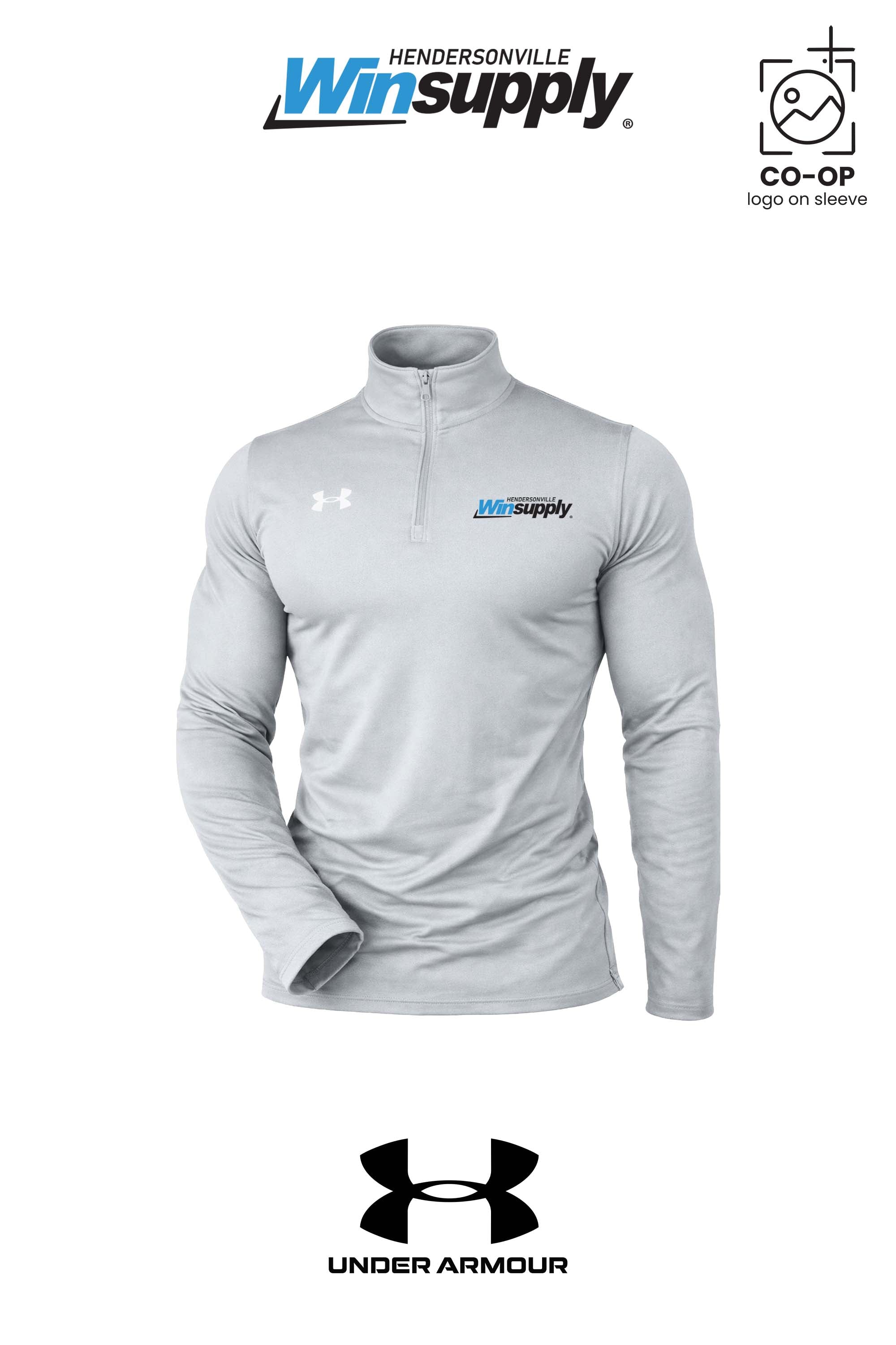 Under Armour Mens Team Tech™ Quarter-Zip Pullover - Winsupply of Hendersonville