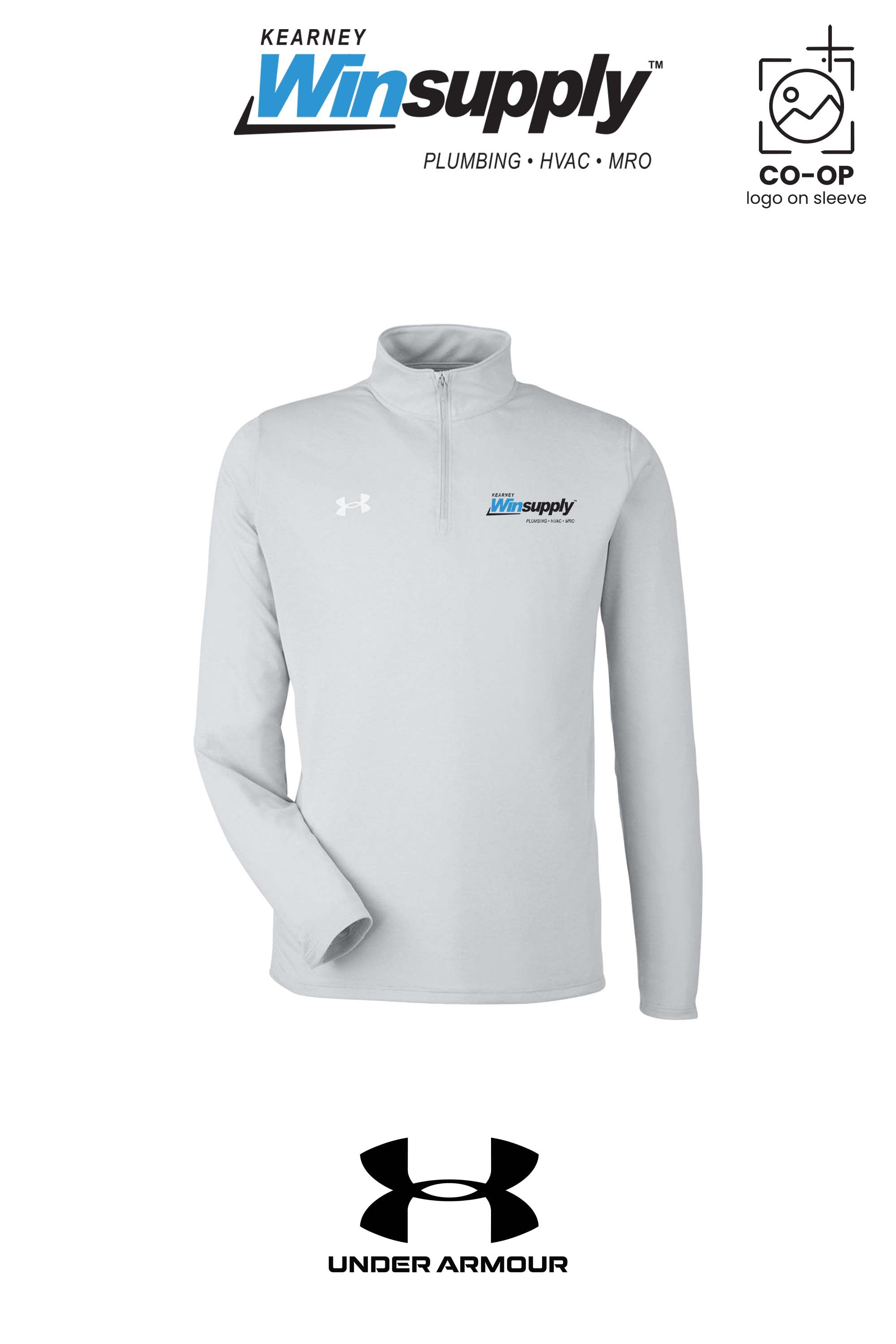 Under Armour Mens Team Tech™ Quarter-Zip Pullover - Kearney Winsupply