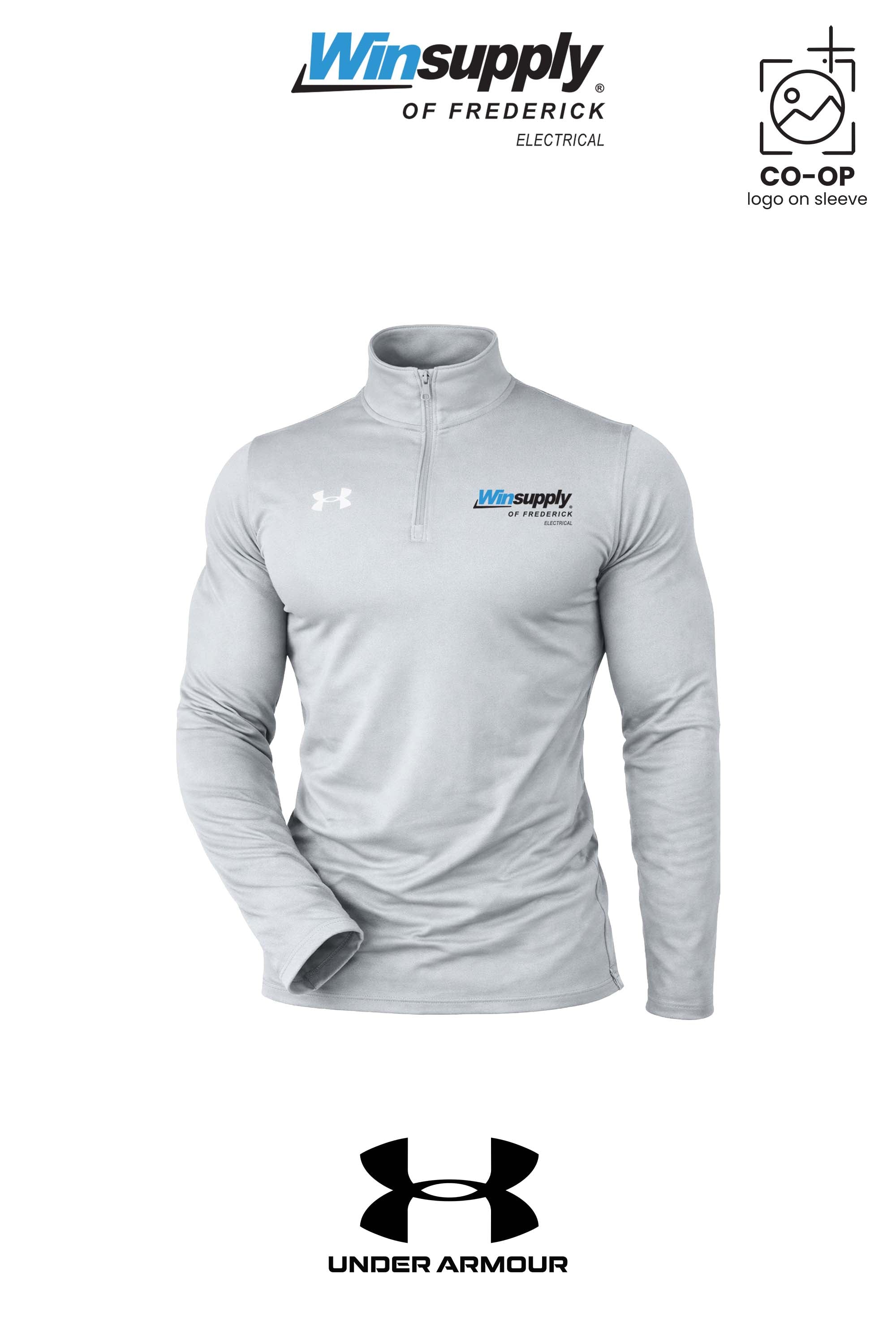 Under Armour Mens Team Tech™ Quarter-Zip Pullover - Winsupply of Frederick
