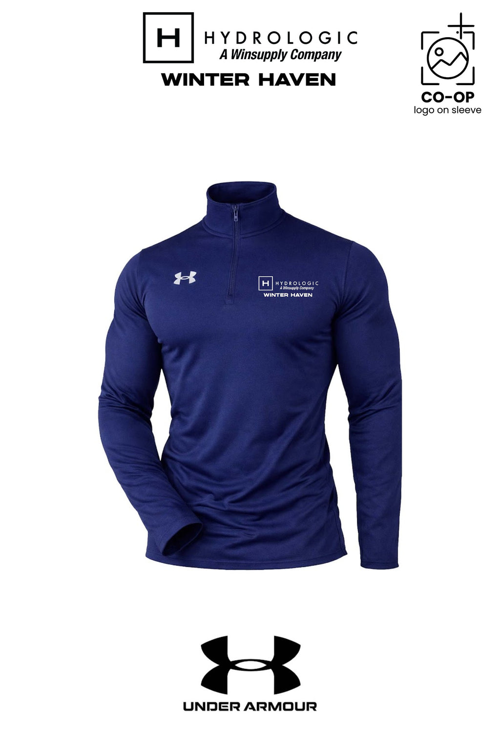 Under Armour Mens Team Tech™ Quarter-Zip Pullover - Winsupply of Winter Haven