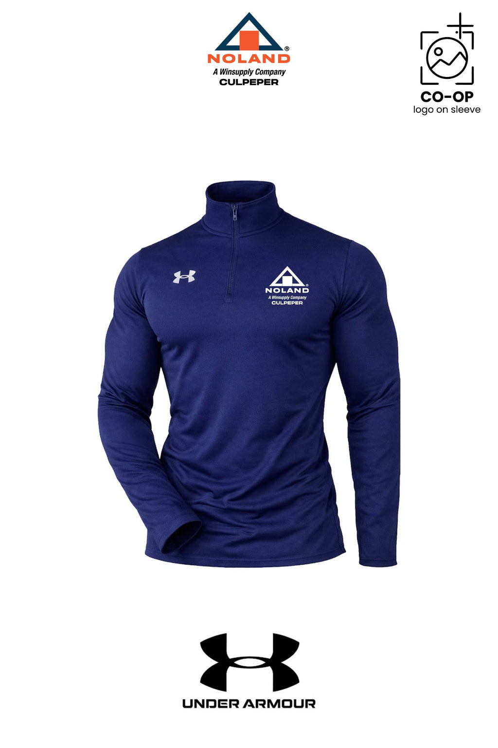 Under Armour Mens Team Tech™ Quarter-Zip Pullover - Culpeper Noland