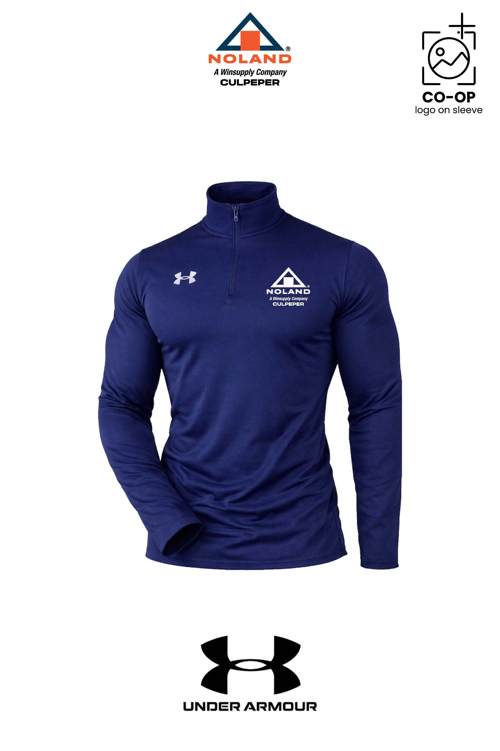 Under Armour Mens Team Tech™ Quarter-Zip Pullover - Culpeper Noland