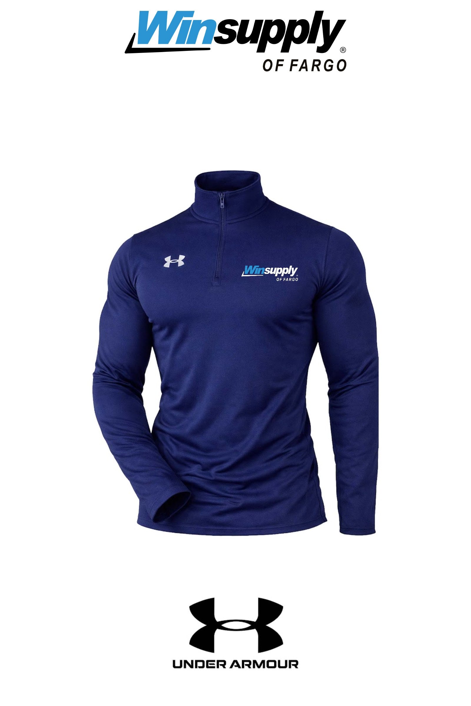 Under Armour Mens Team Tech™ Quarter-Zip Pullover - Winsupply of Fargo