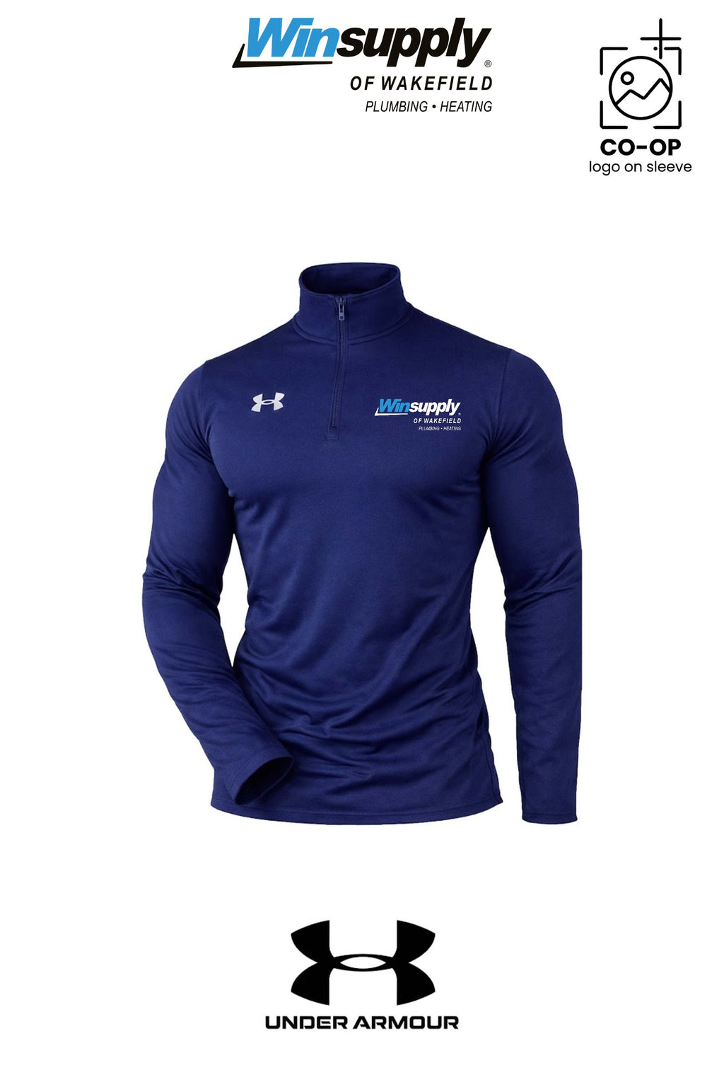 Under Armour Mens Team Tech™ Quarter-Zip Pullover - Winsupply of Wakefield