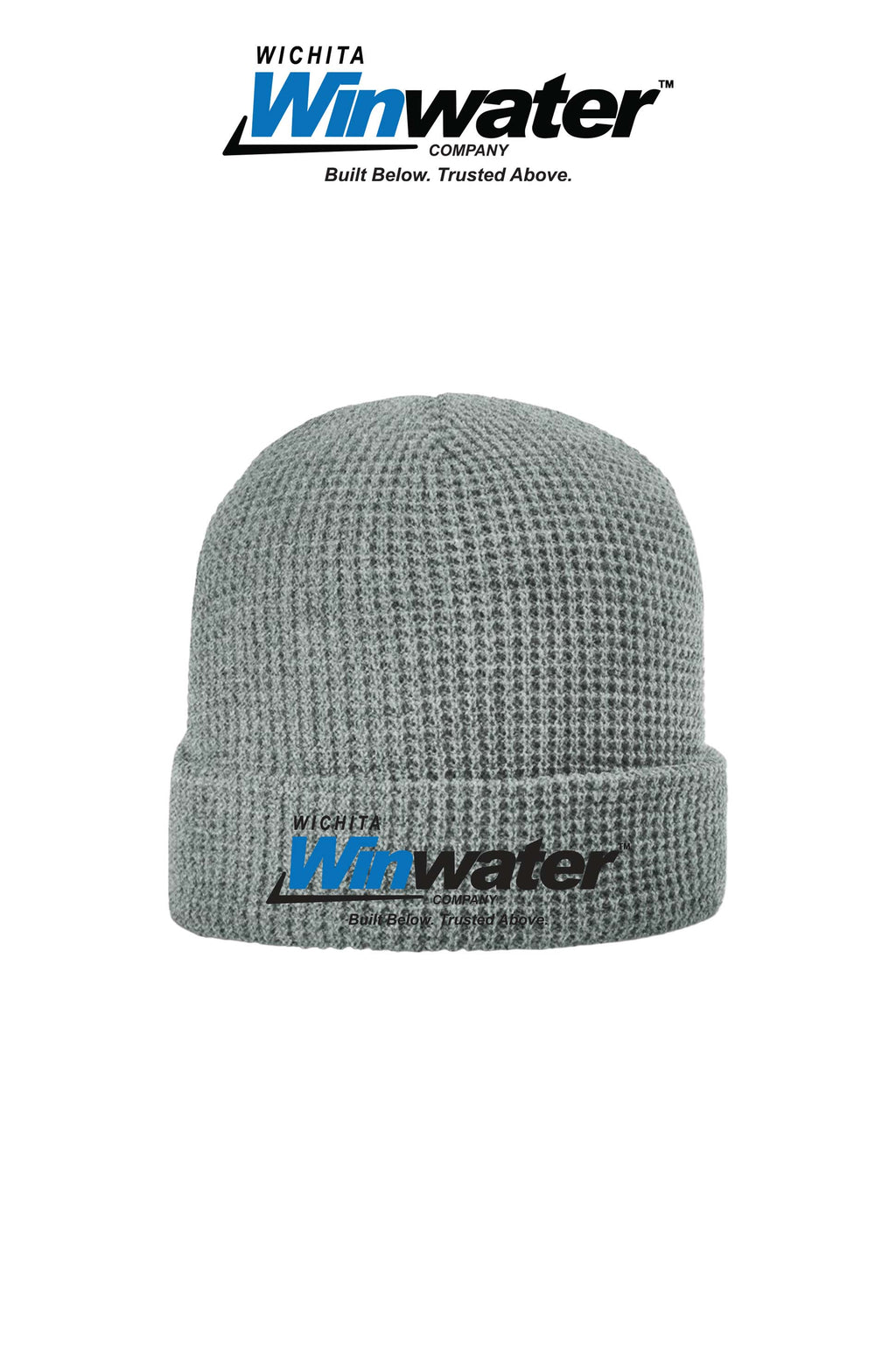 Richardson Waffle Knit Beanie With Cuff - Wichita Winwater