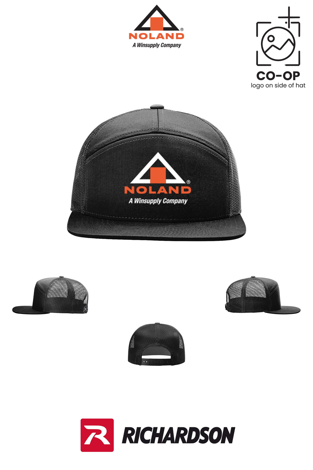 Richardson 168 Seven-Panel Trucker- Noland of Augusta GA