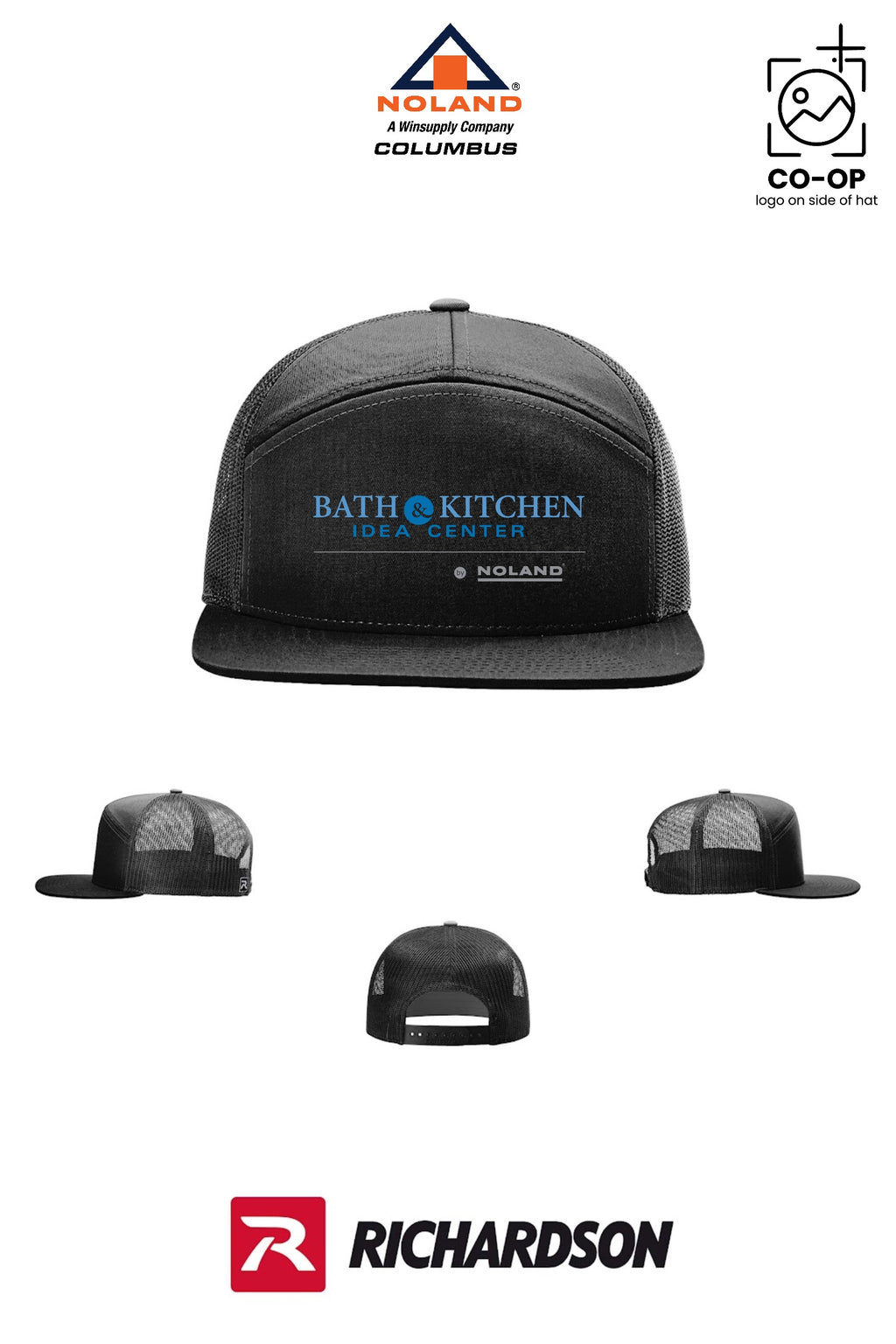 Richardson 168 Seven-Panel Trucker - Columbus Noland