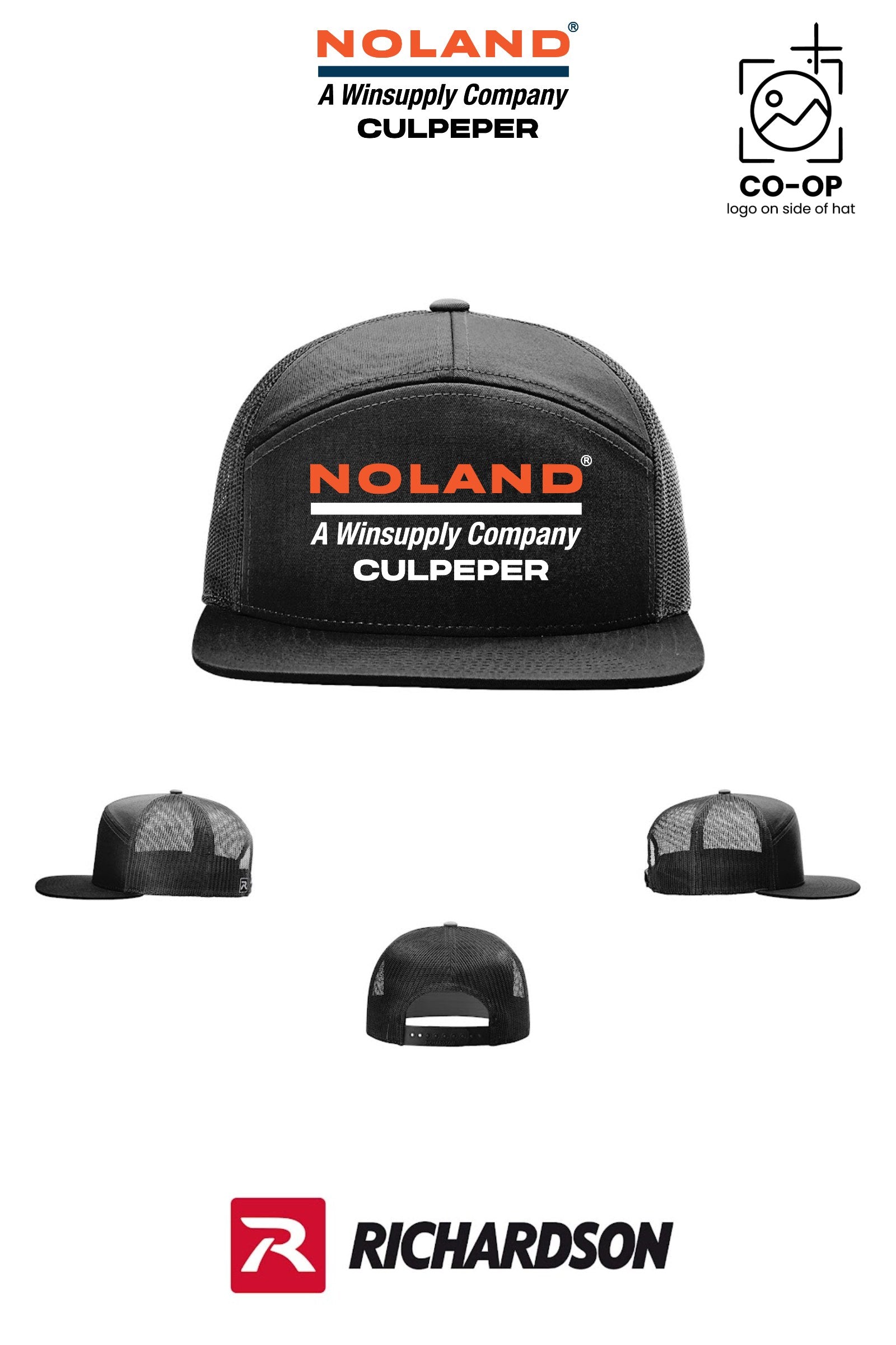 Richardson 168 Seven-Panel Trucker - Culpeper Noland