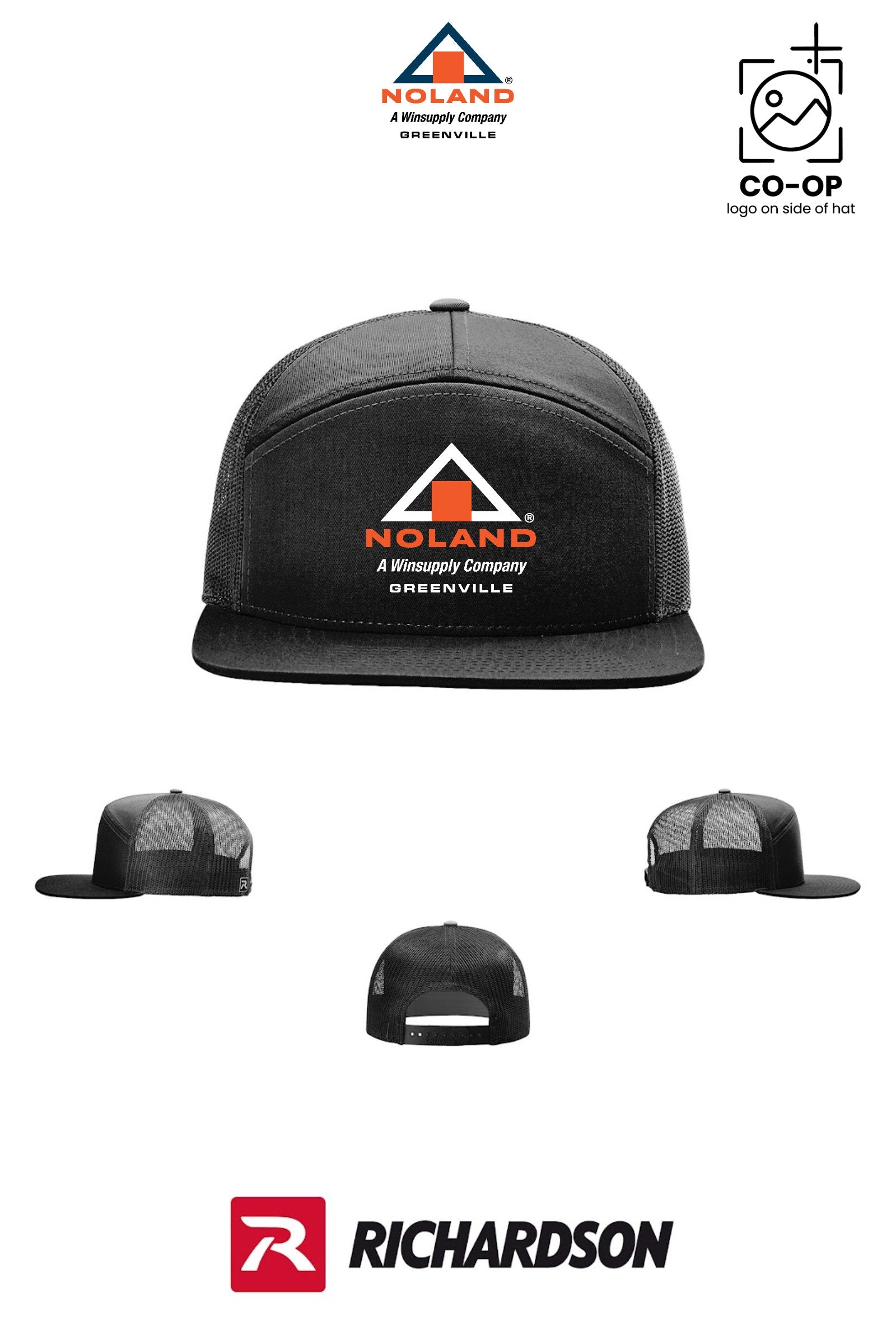 Richardson 168 Seven-Panel Trucker - Greenville Noland Co.
