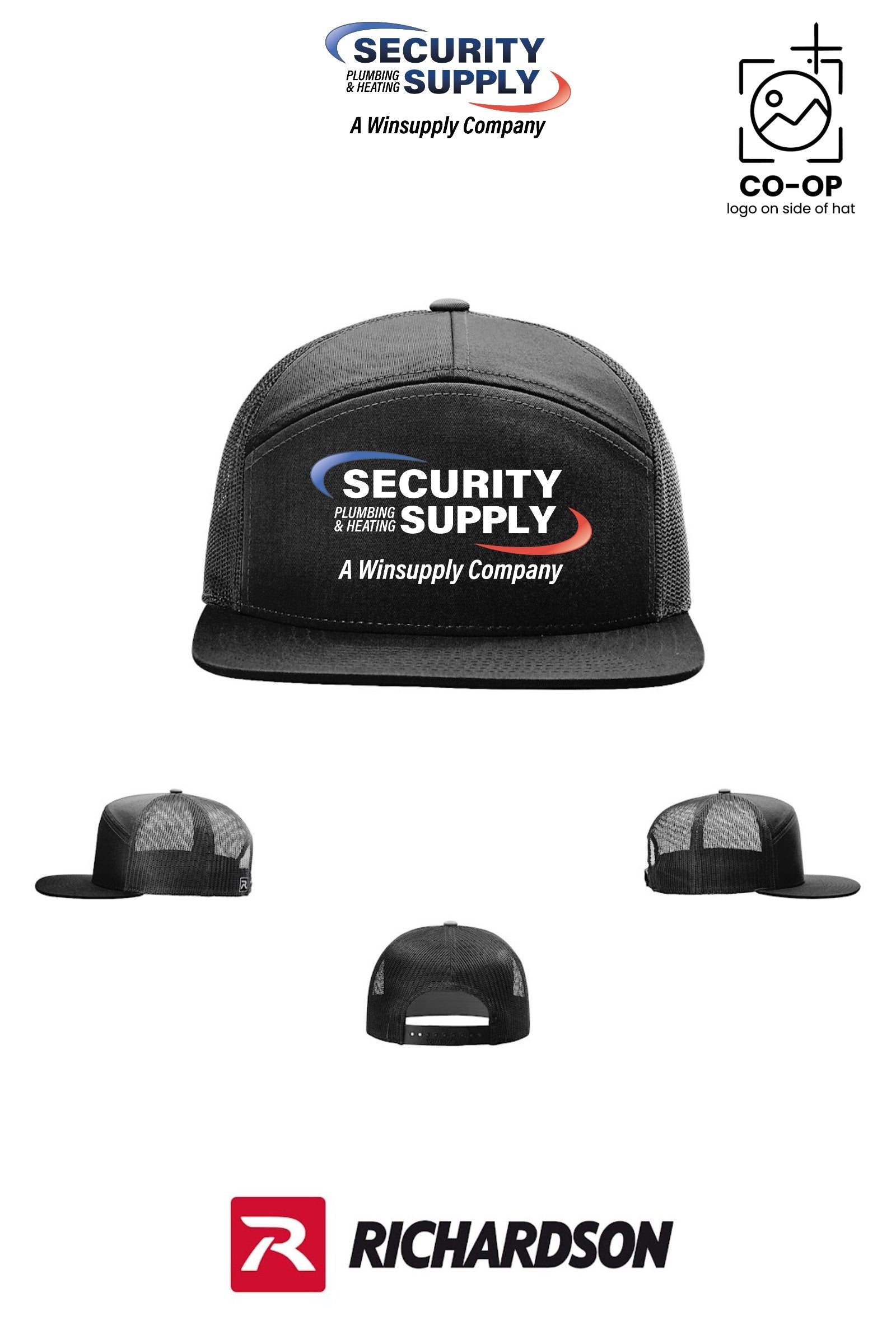 Richardson 168 Seven-Panel Trucker - SPHS Watertown
