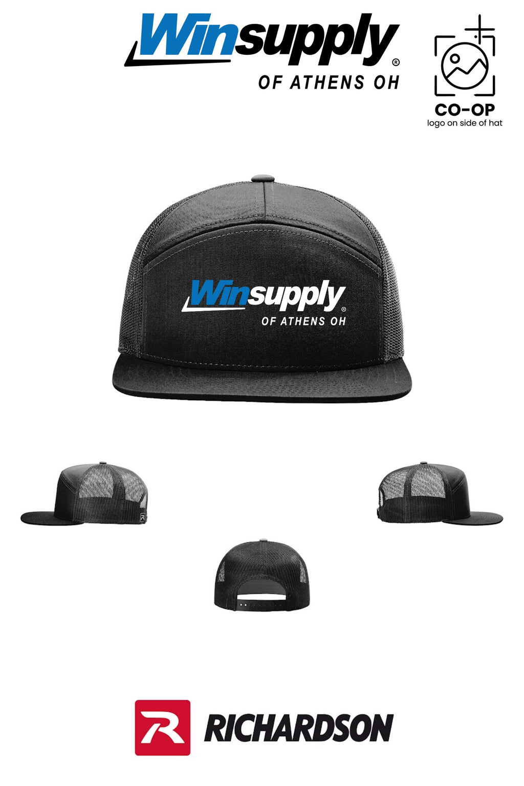 Richardson 168 Seven-Panel Trucker - Winsupply of Athens OH
