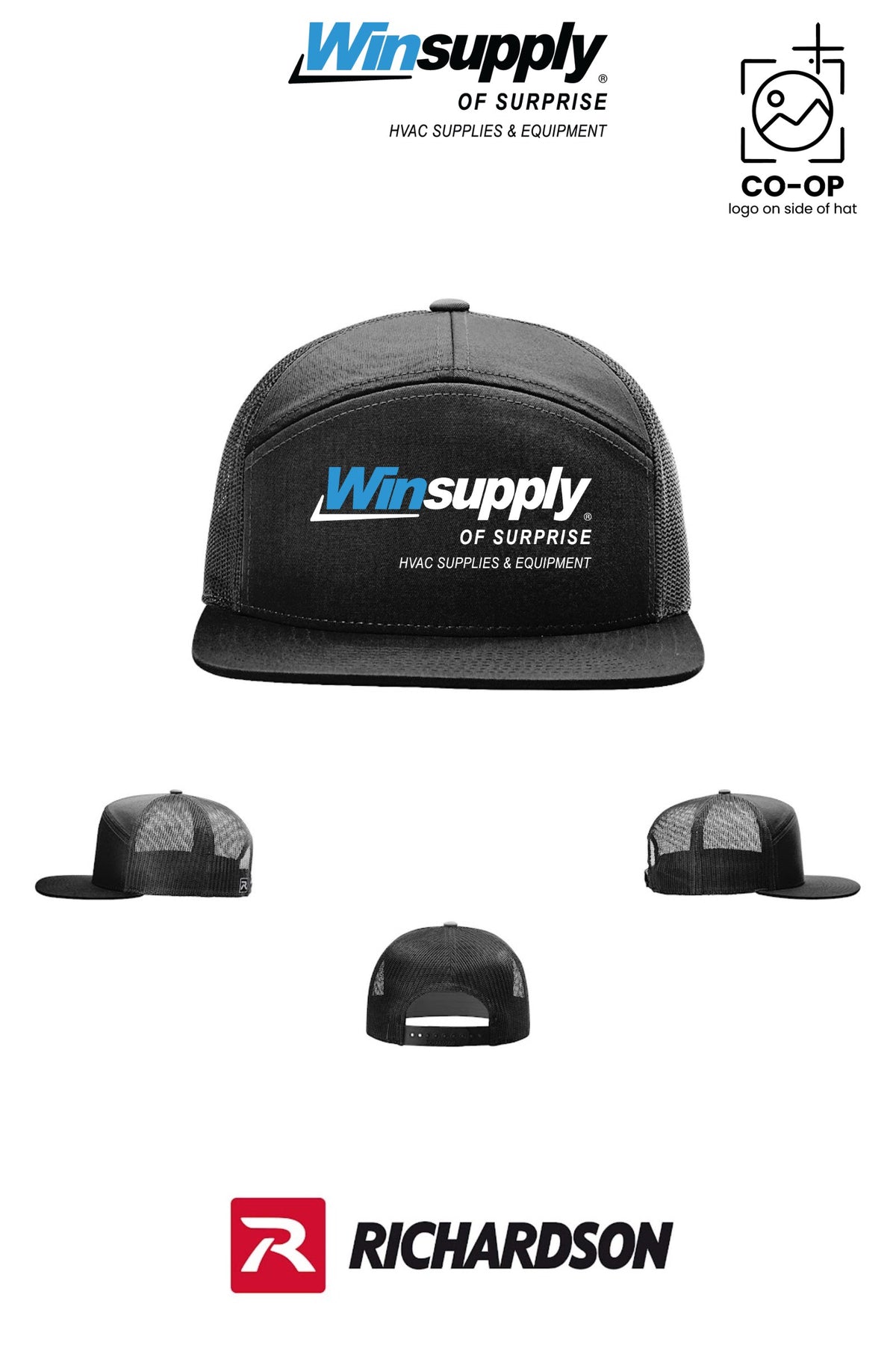 Richardson 168 Seven-Panel Trucker - Winsupply of Surprise