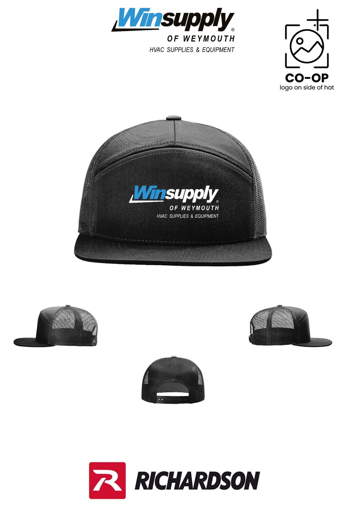 Richardson 168 Seven-Panel Trucker - Winsupply of Weymouth