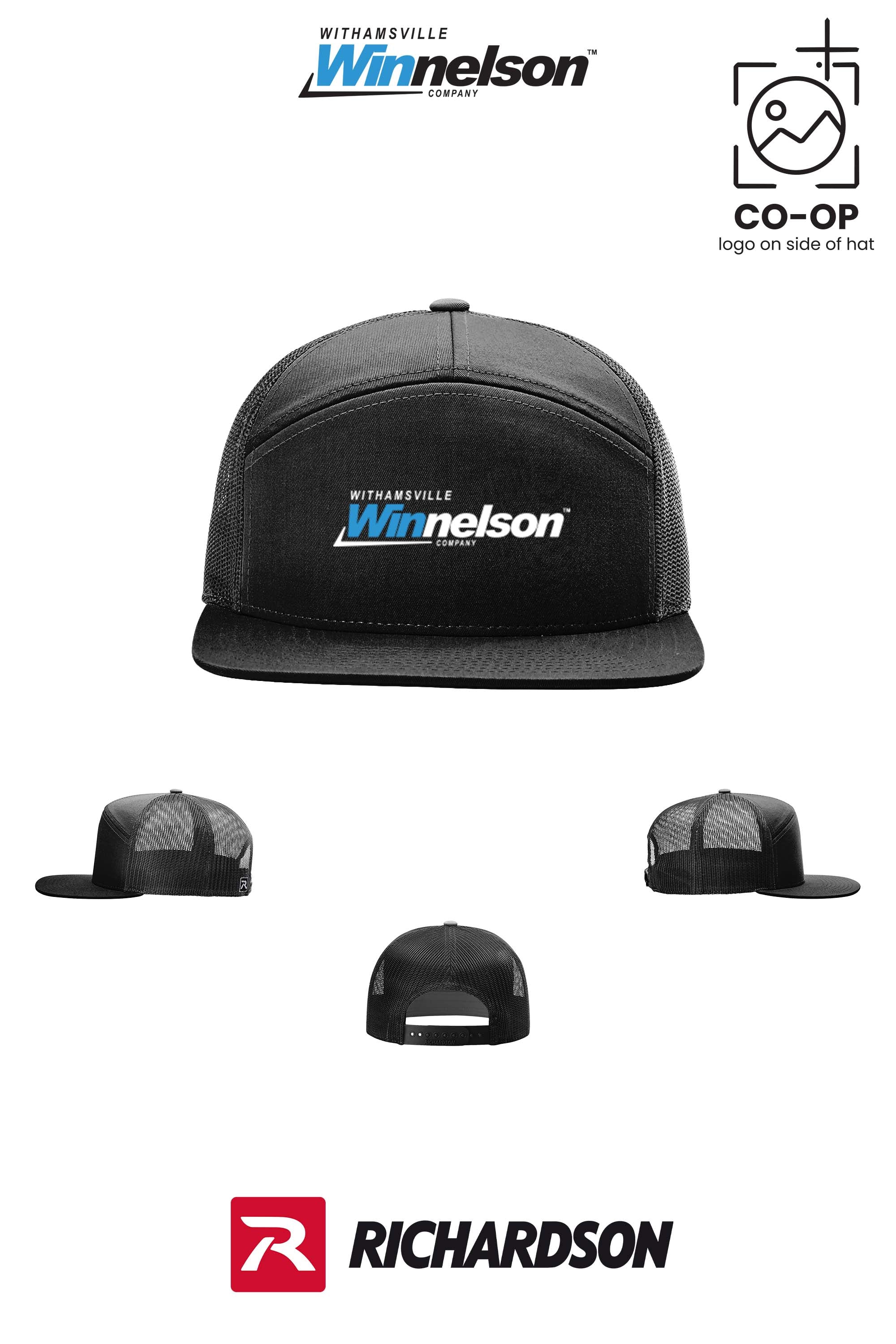 Richardson 168 Seven-Panel Trucker- Withamsville Winnelson