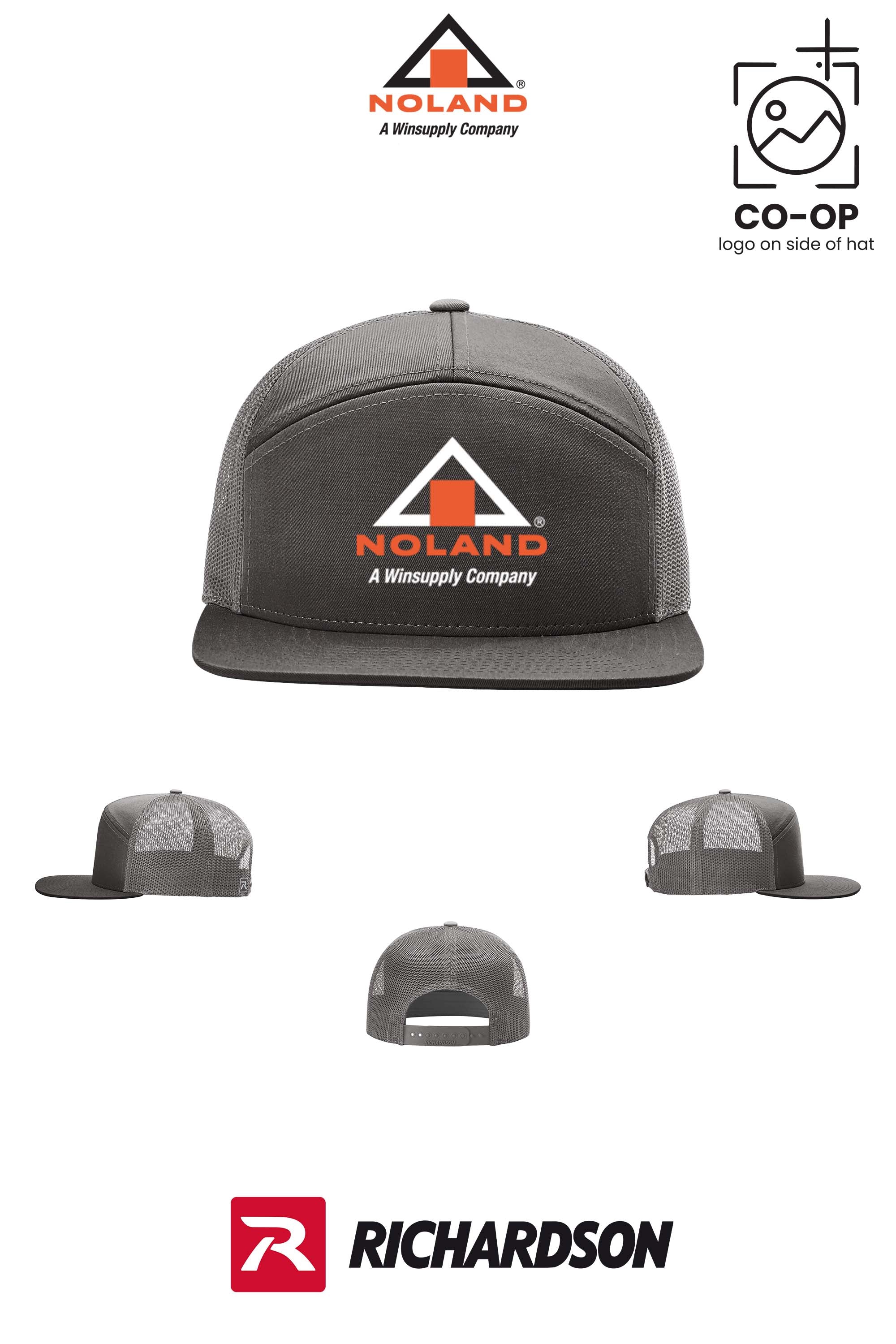 Richardson 168 Seven-Panel Trucker- Noland of Augusta GA