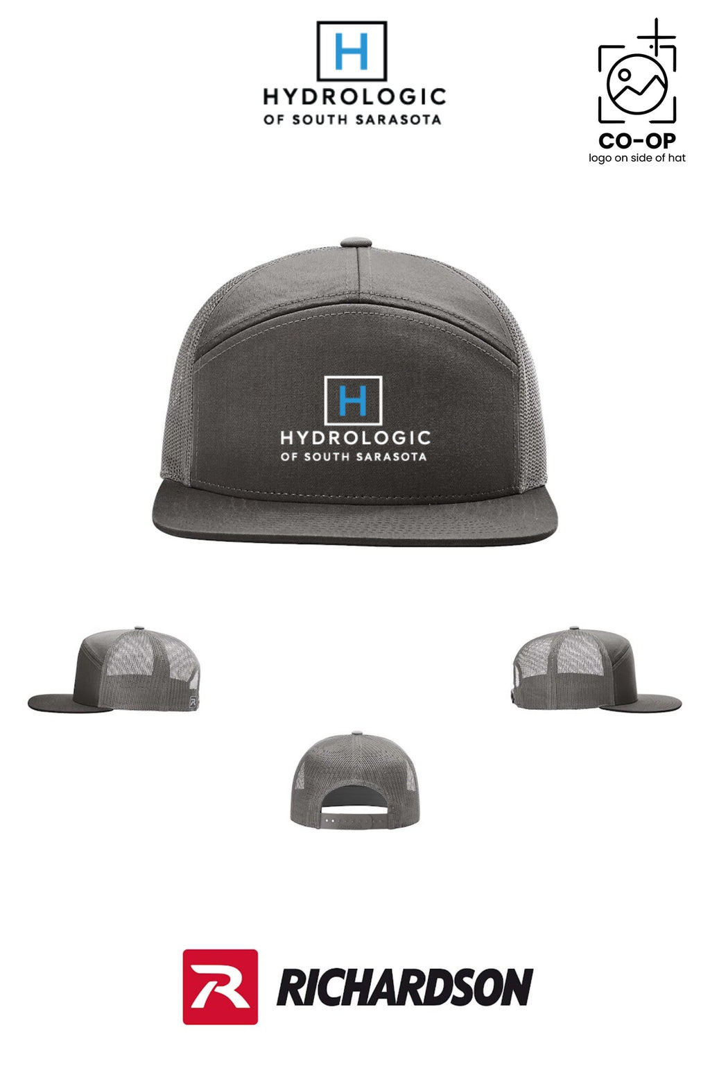 Richardson 168 Seven-Panel Trucker - Winsupply Sarasota FL Co.