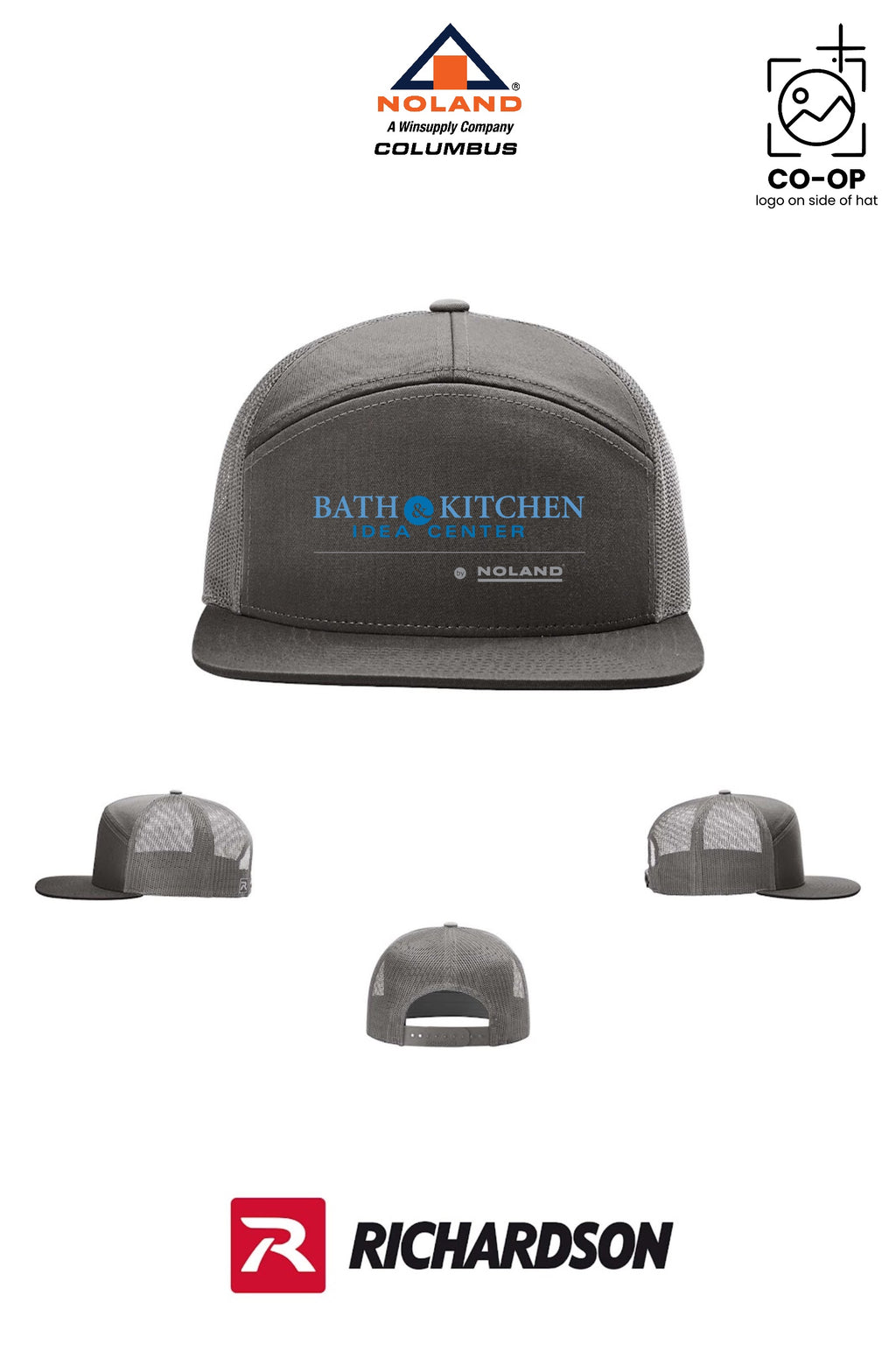 Richardson 168 Seven-Panel Trucker - Columbus Noland