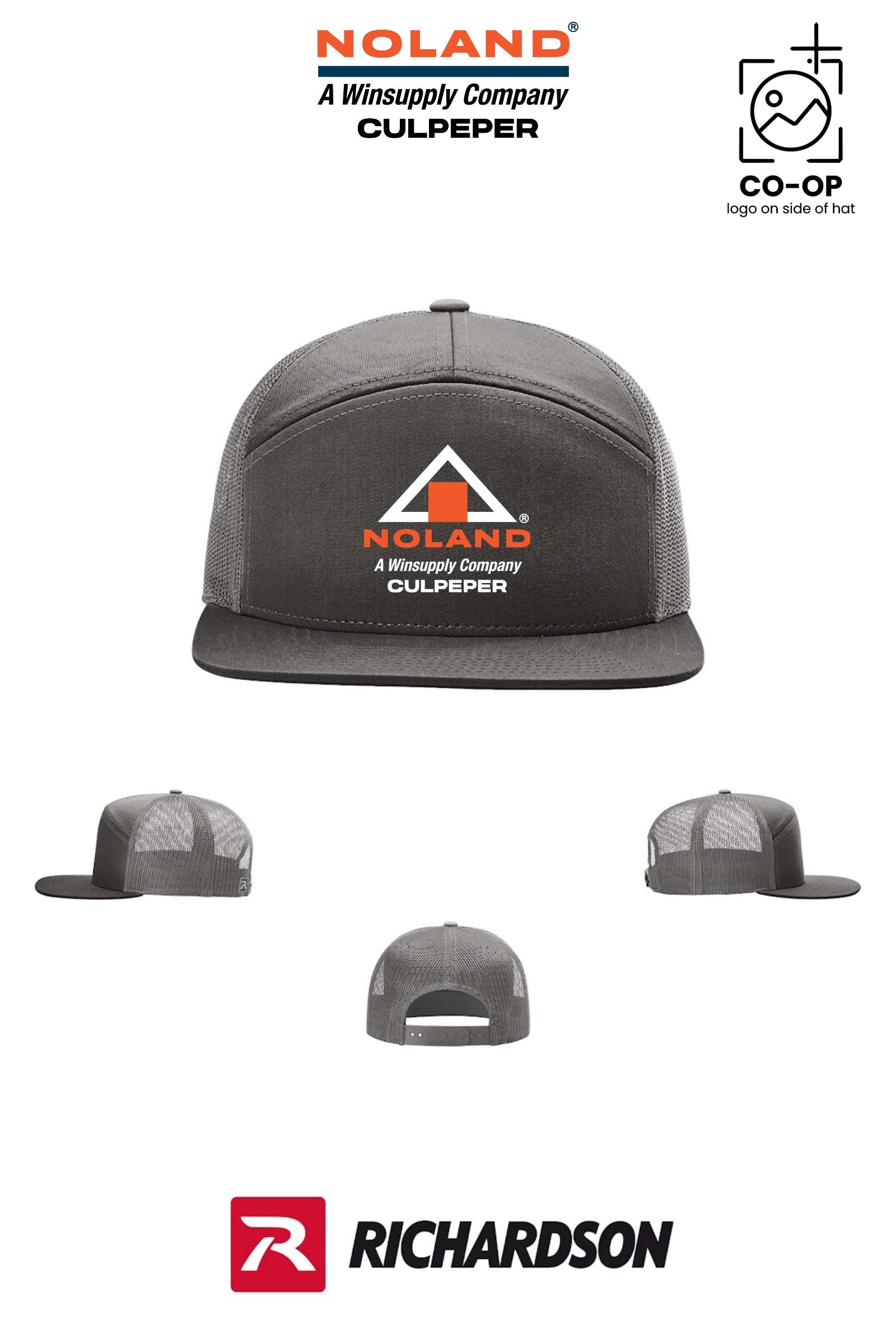 Richardson 168 Seven-Panel Trucker - Culpeper Noland