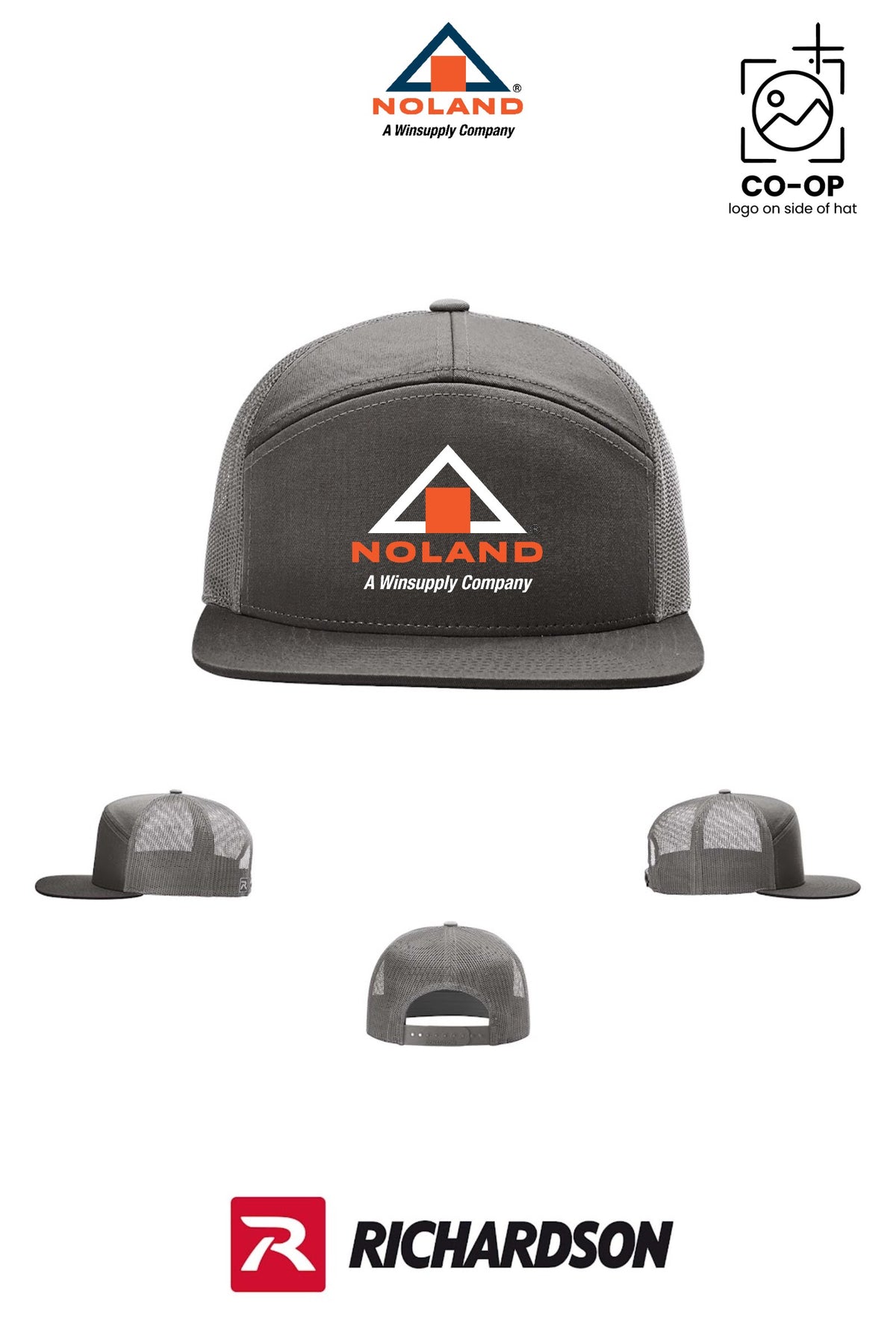 Richardson 168 Seven-Panel Trucker - Harrison Noland