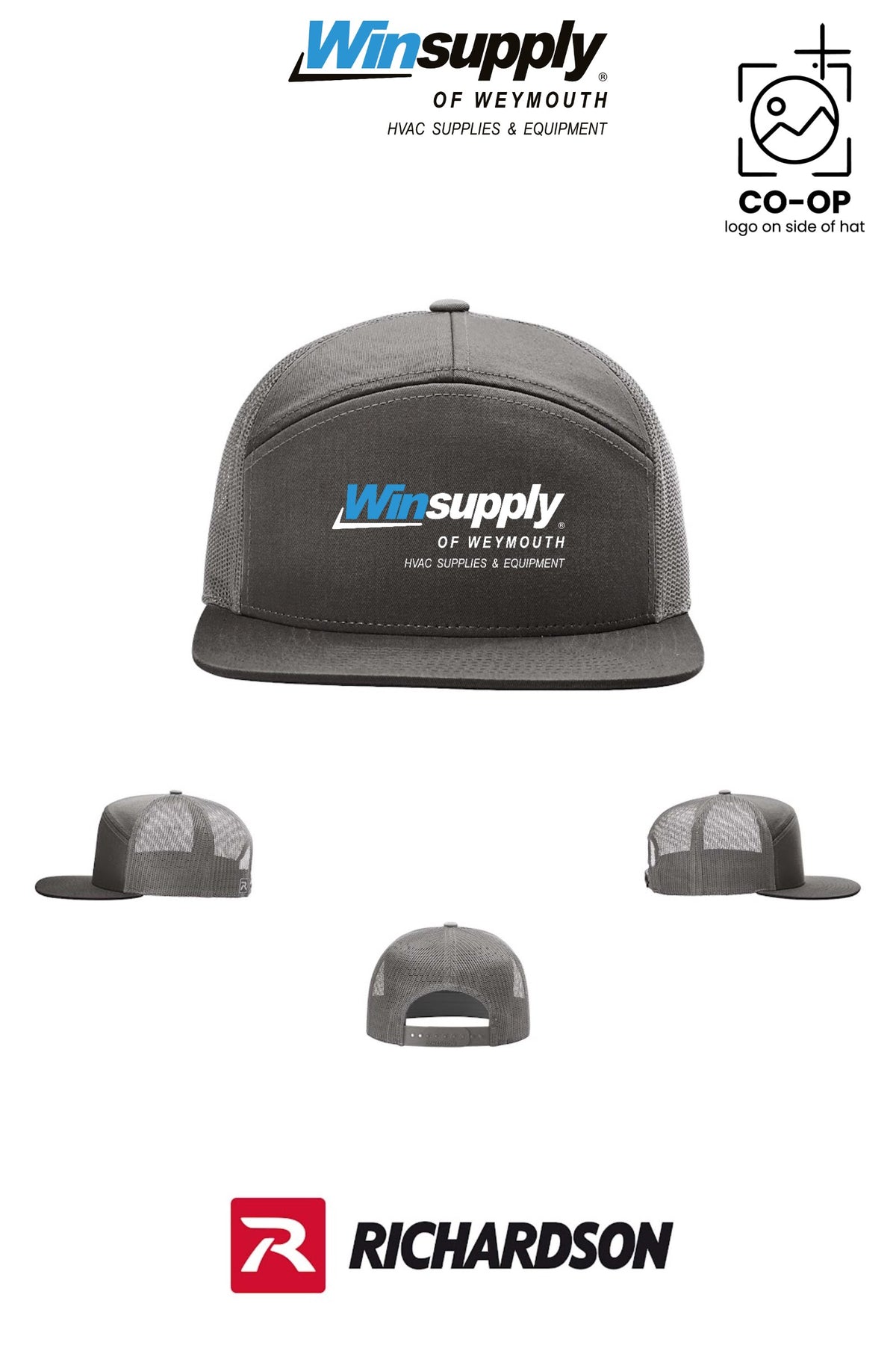 Richardson 168 Seven-Panel Trucker - Winsupply of Weymouth