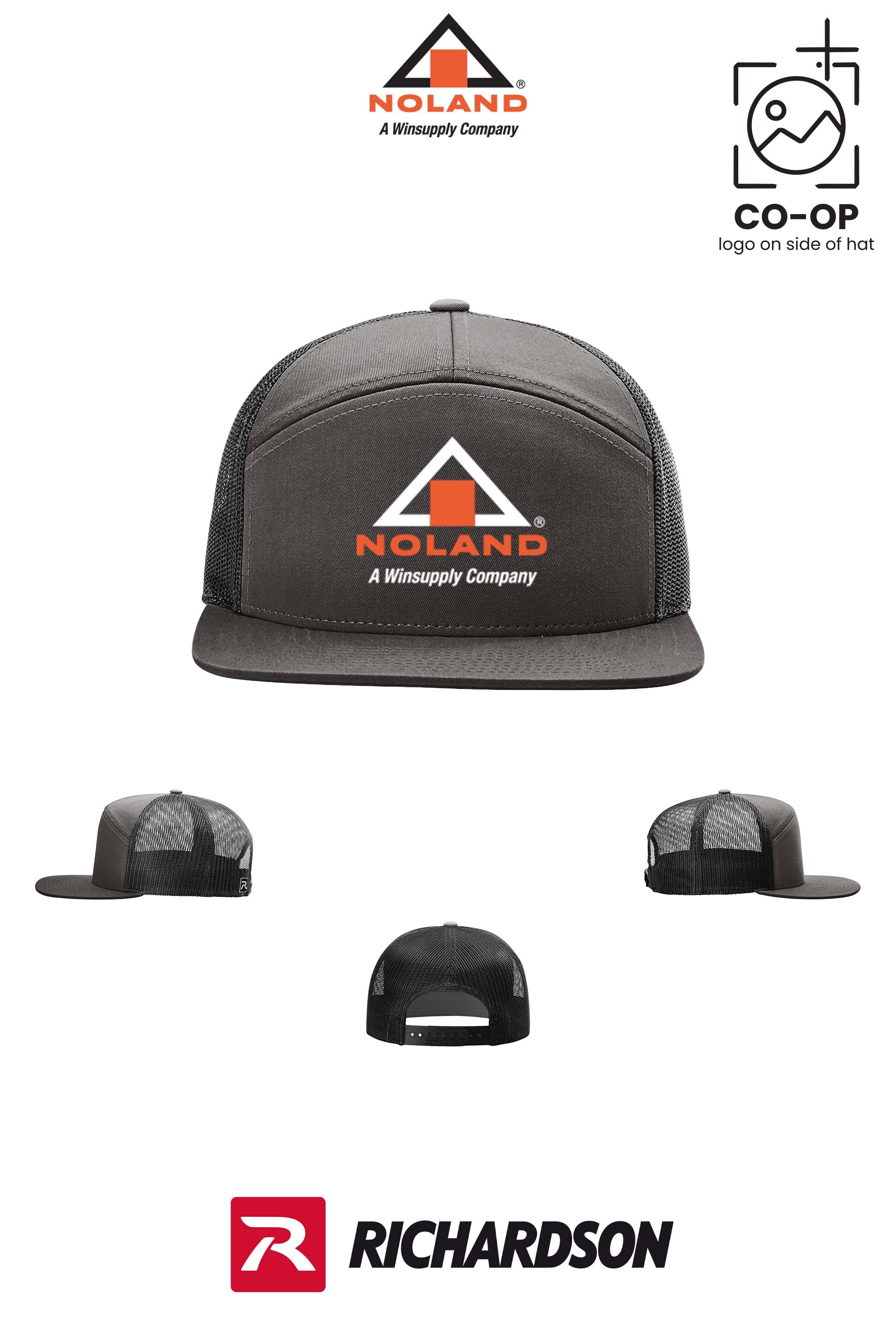 Richardson 168 Seven-Panel Trucker- Noland of Augusta GA