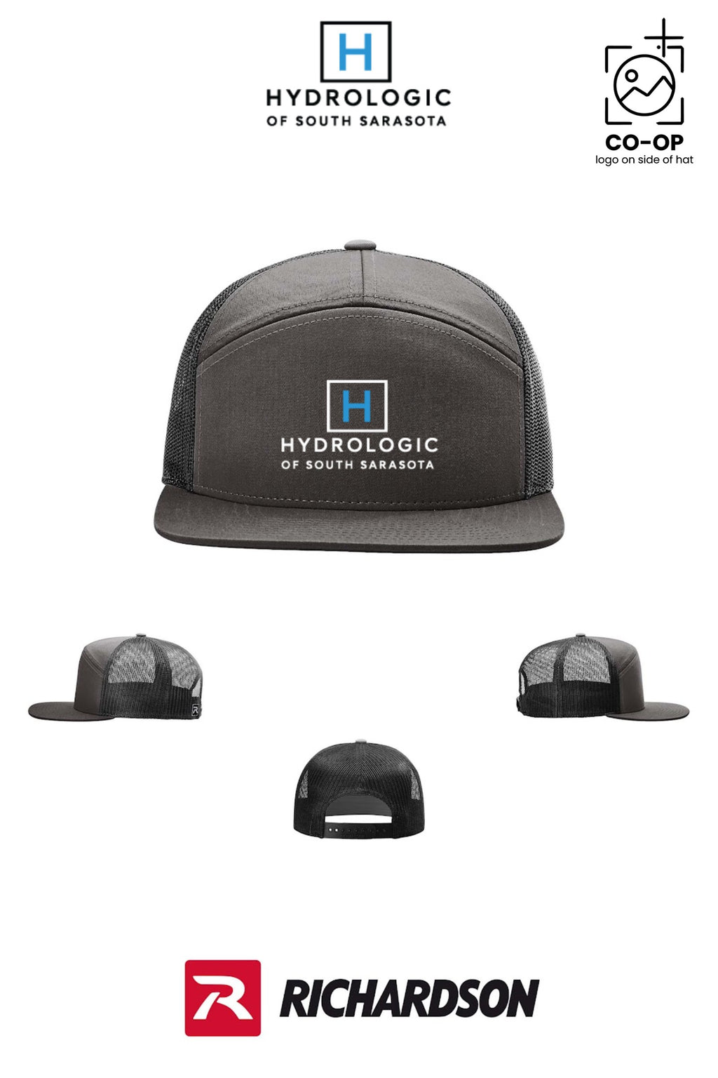 Richardson 168 Seven-Panel Trucker - Winsupply Sarasota FL Co.