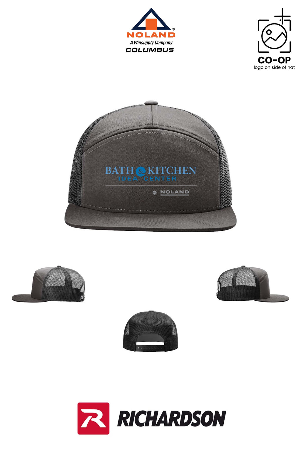 Richardson 168 Seven-Panel Trucker - Columbus Noland