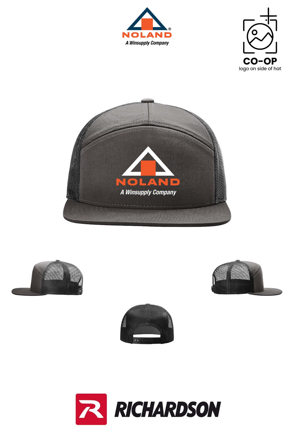Richardson 168 Seven-Panel Trucker - Harrison Noland